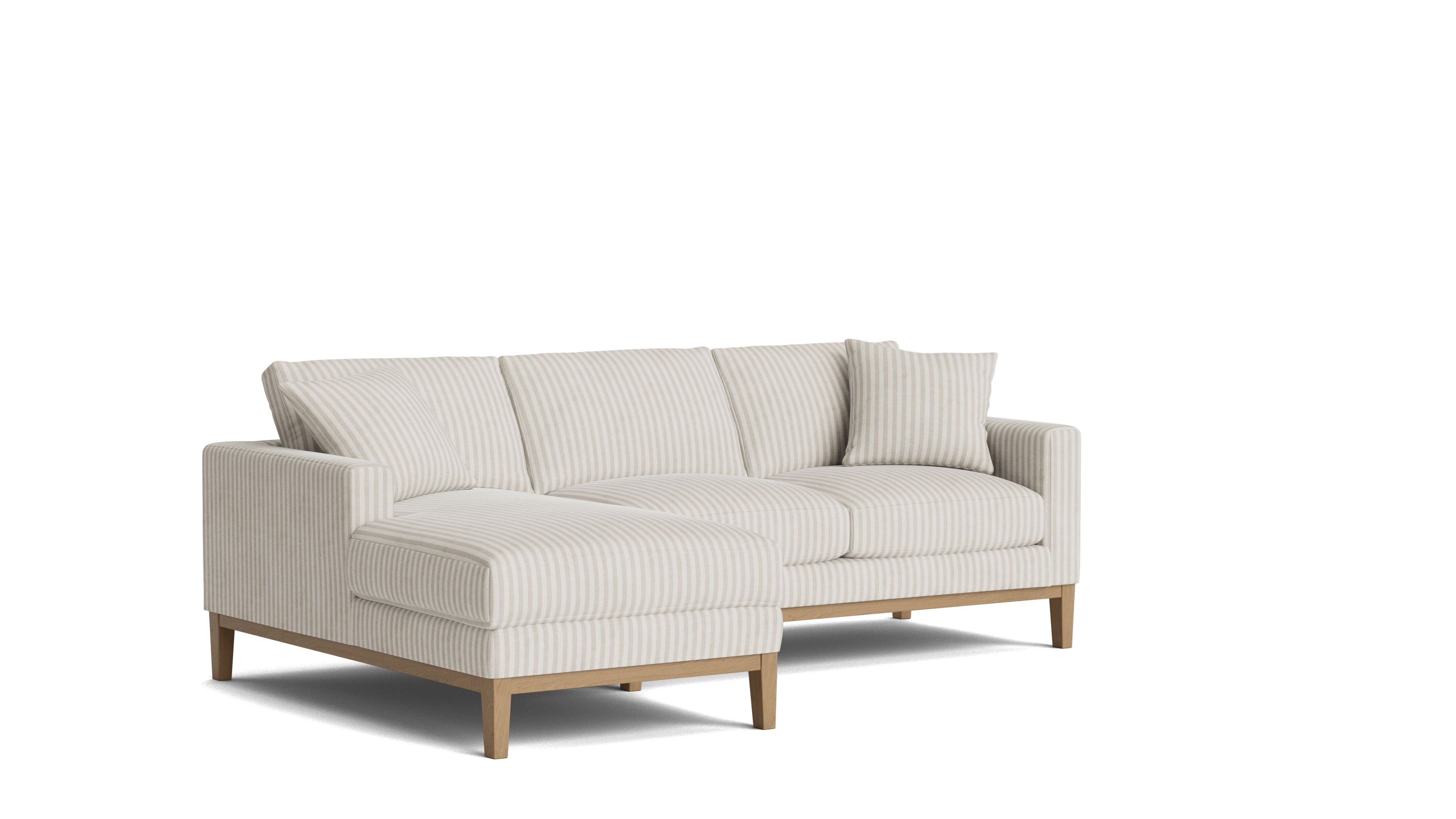 Any Day Sectional, Left, Newport Stripe