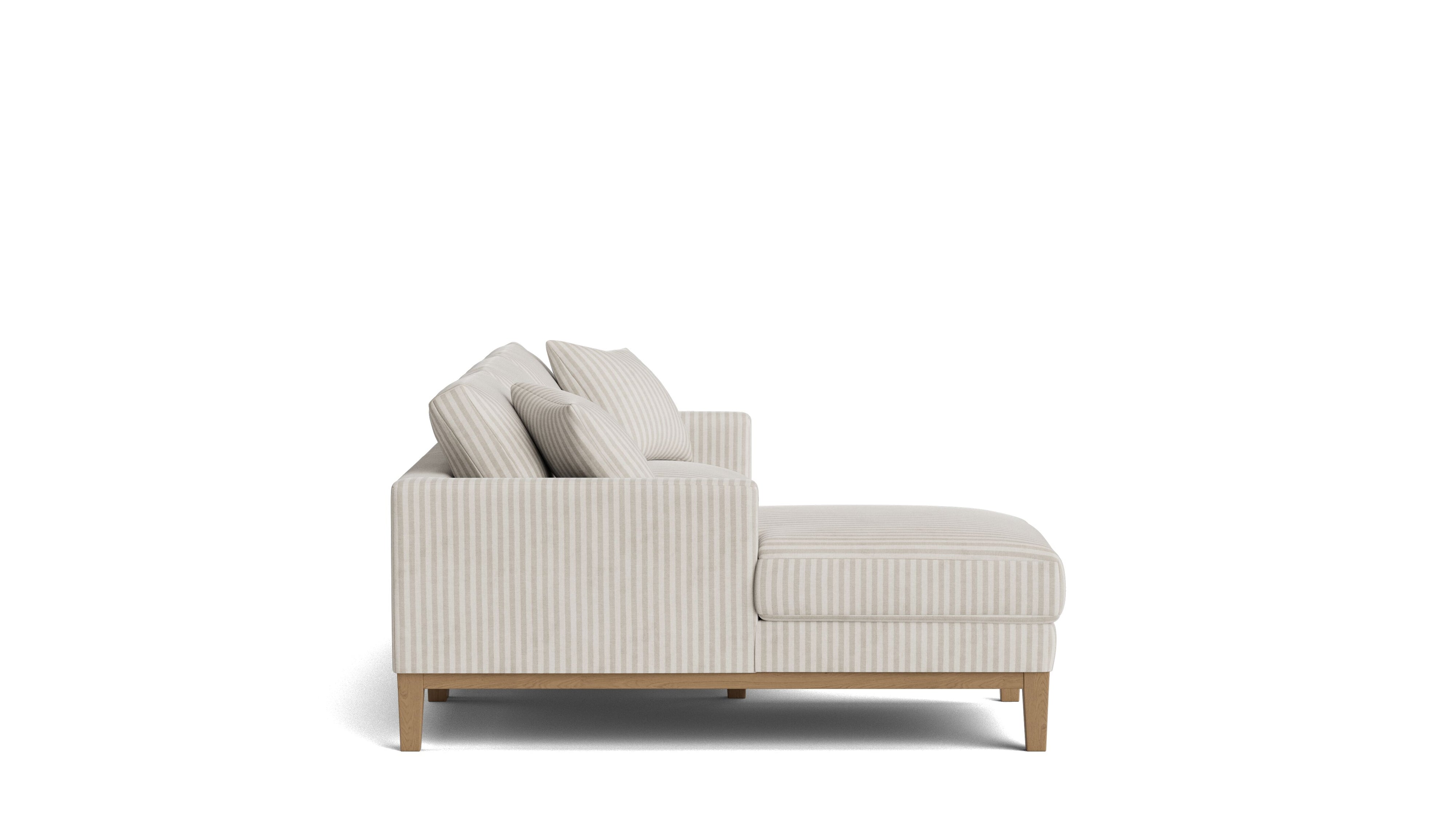 Any Day Sectional, Left, Newport Stripe