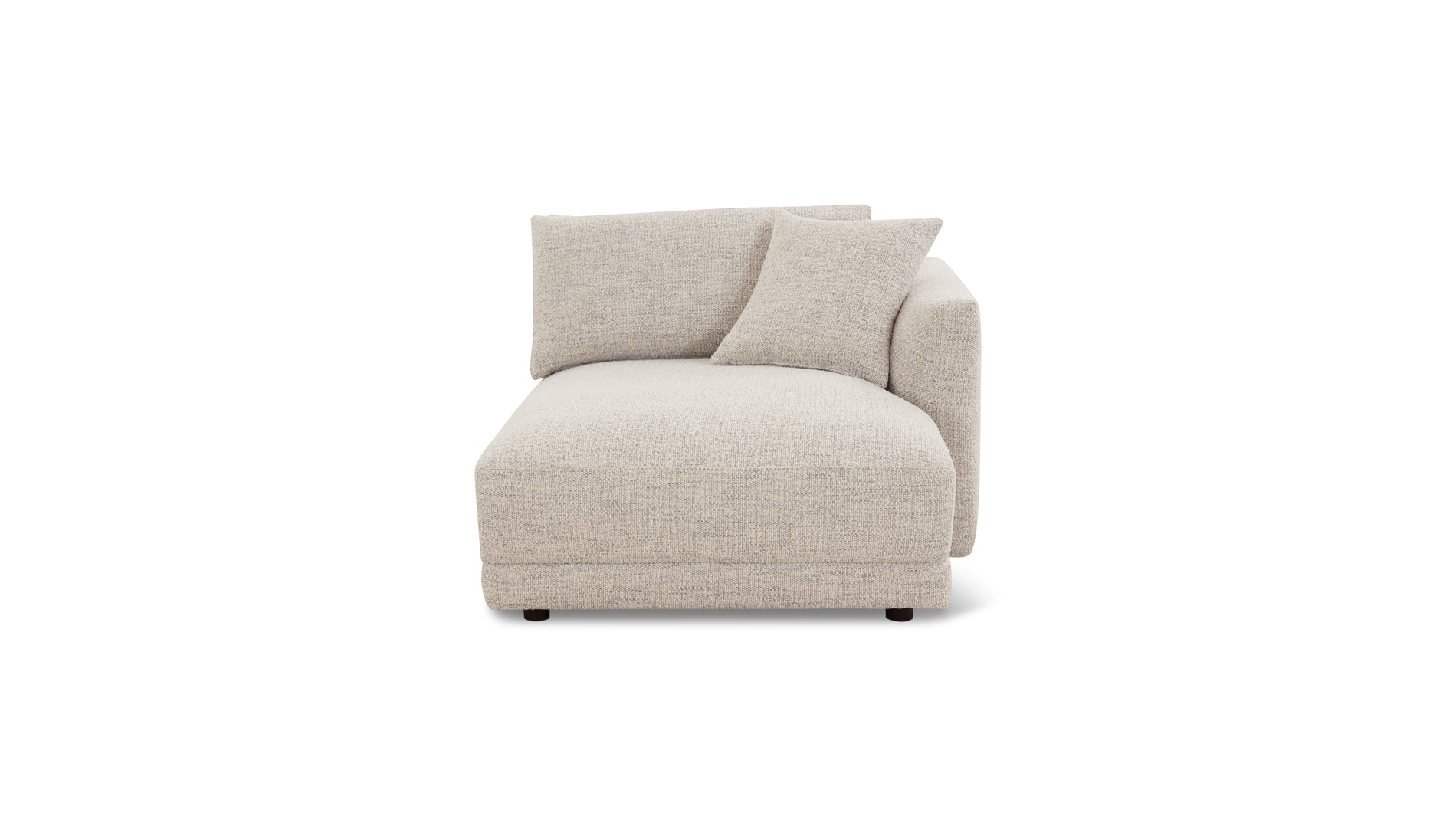 Soft Spot Right Arm Chaise, Oatmeal_image