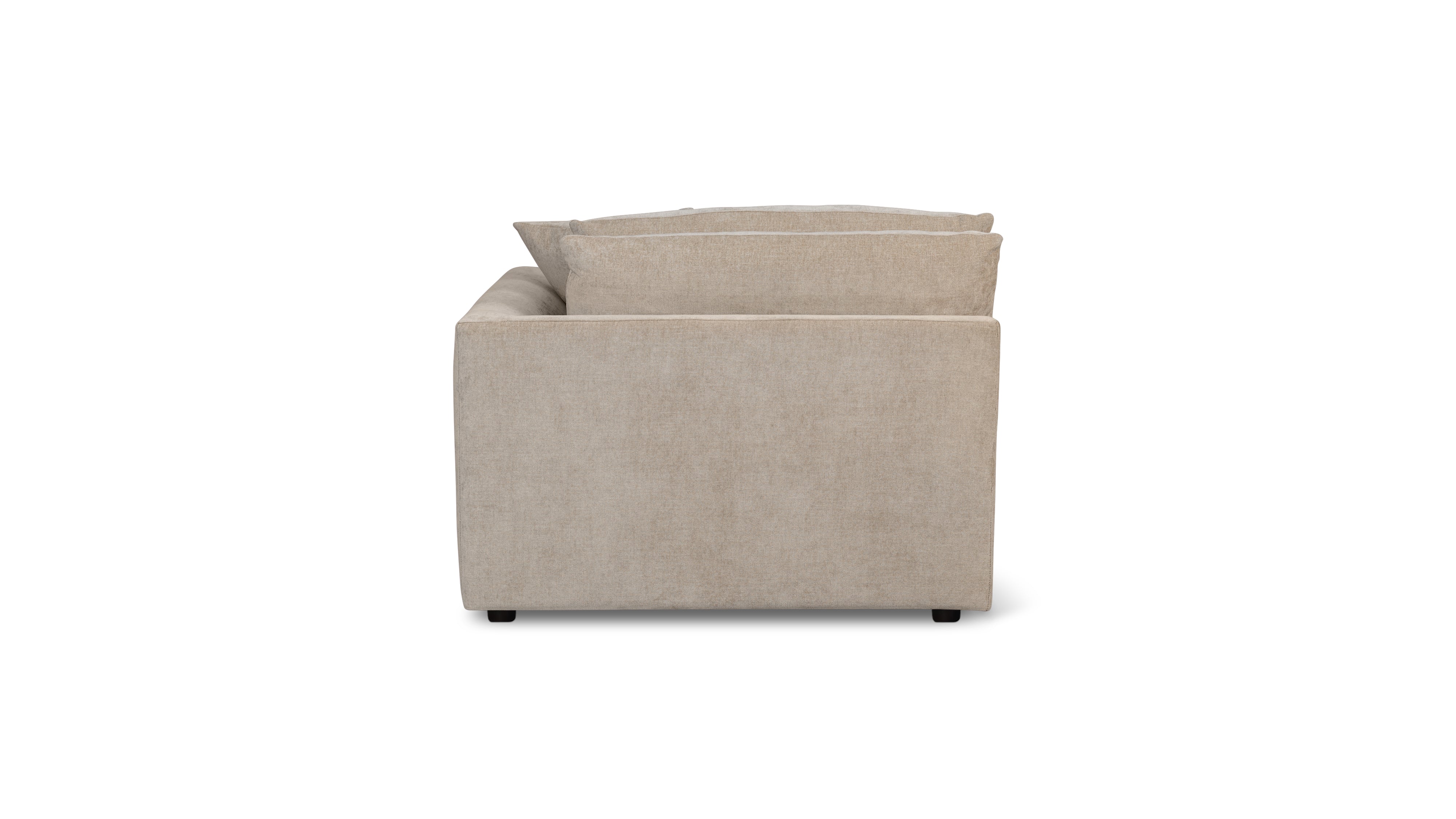 Soft Spot Right Arm Chaise, Cashew - Image 8