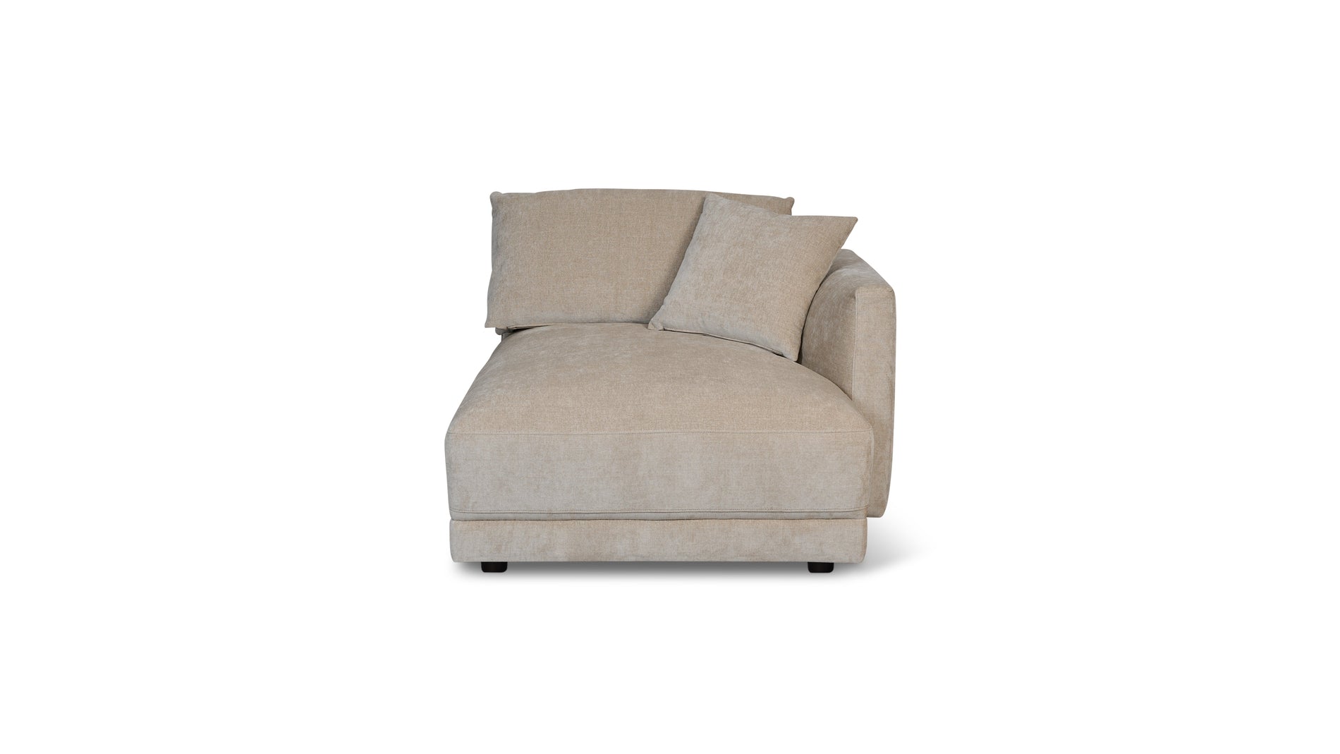 Soft Spot Right Arm Chaise, Cashew_image