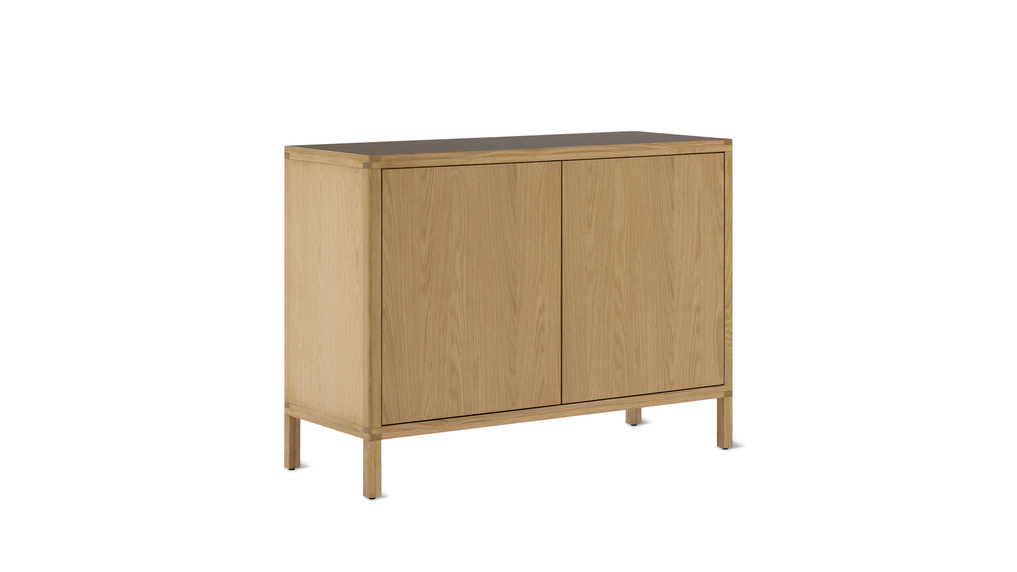 Glimpse Cabinet, White Oak