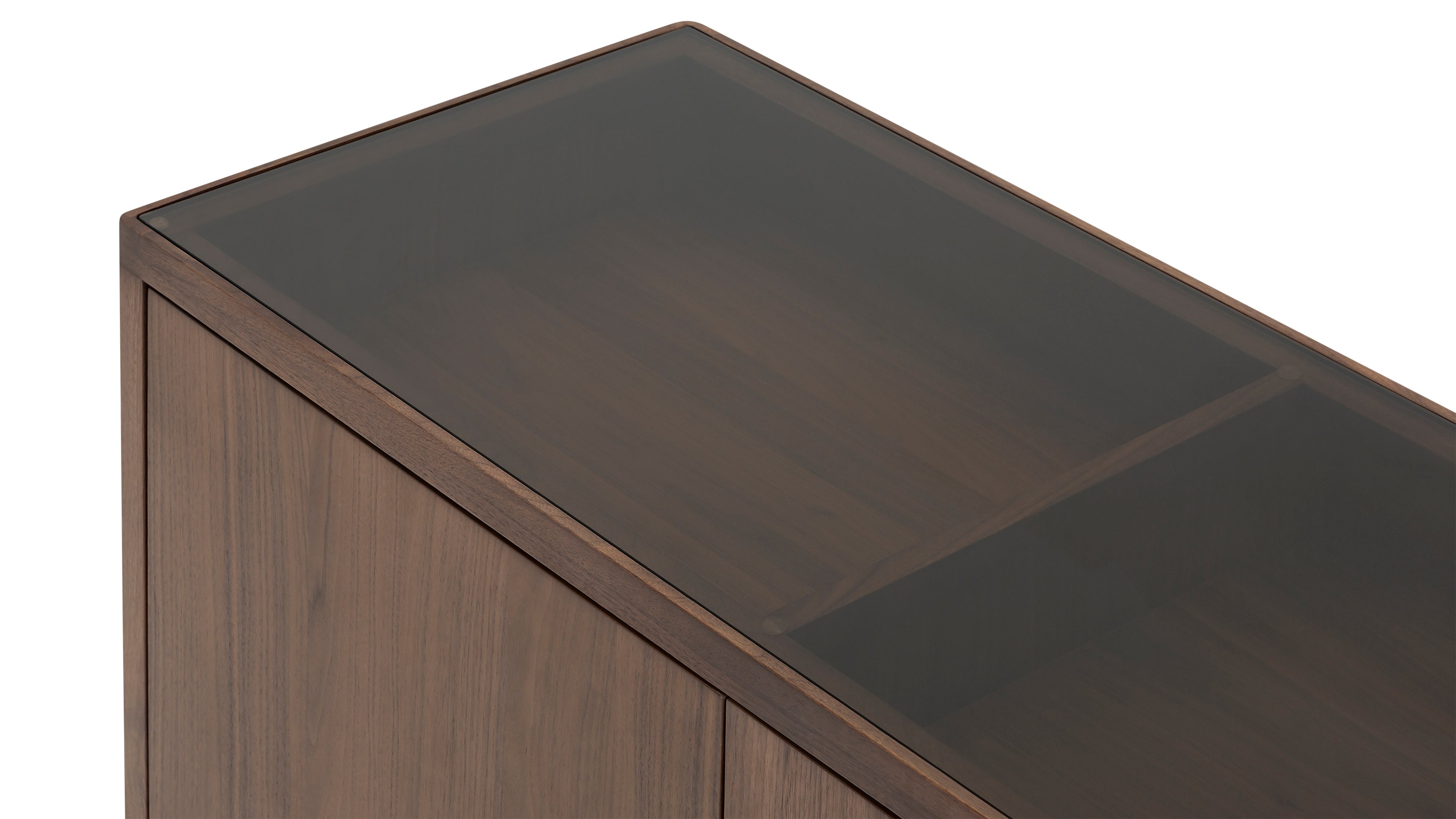 Glimpse Cabinet, Walnut