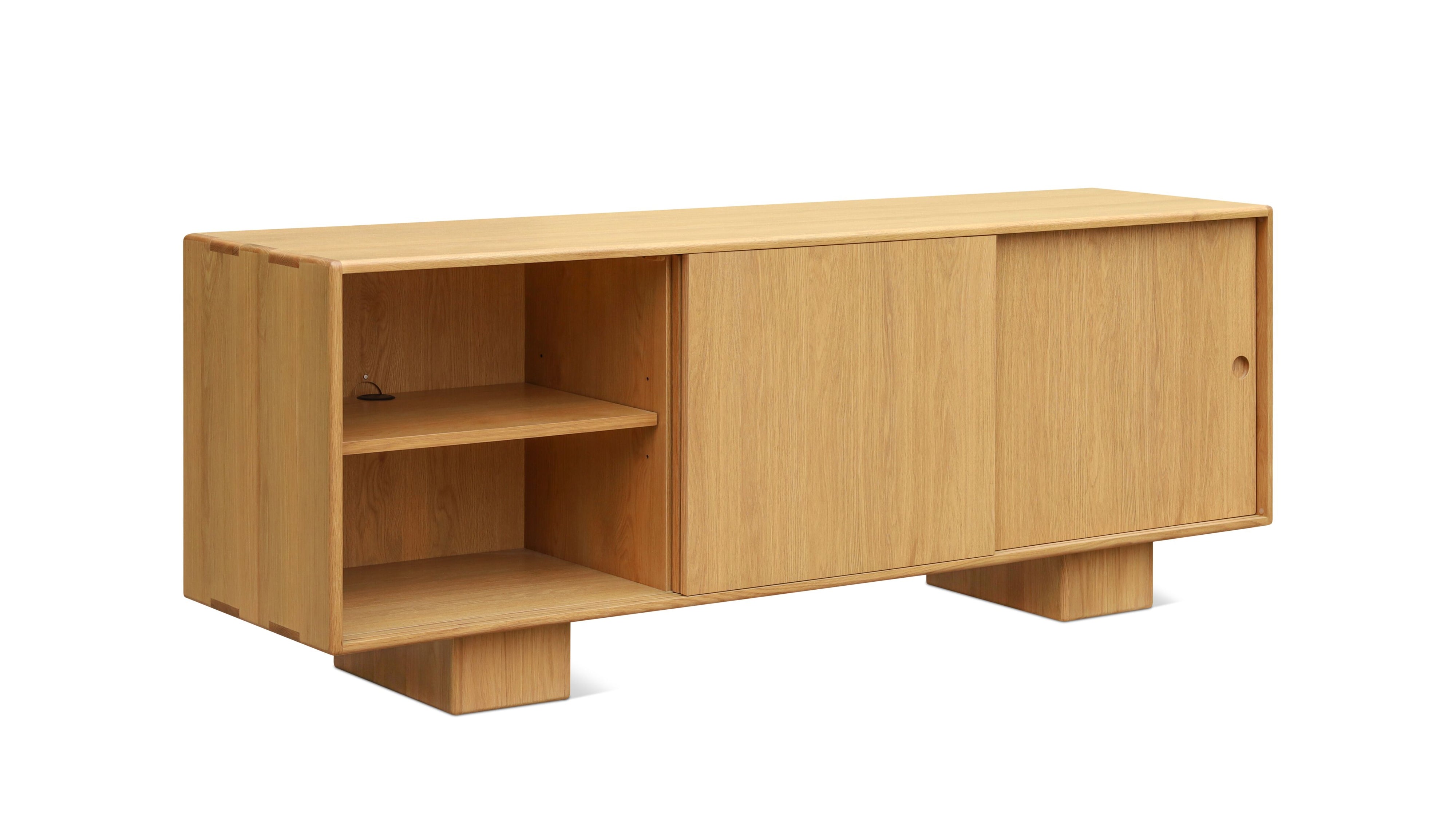 Square Up Sideboard, Oak