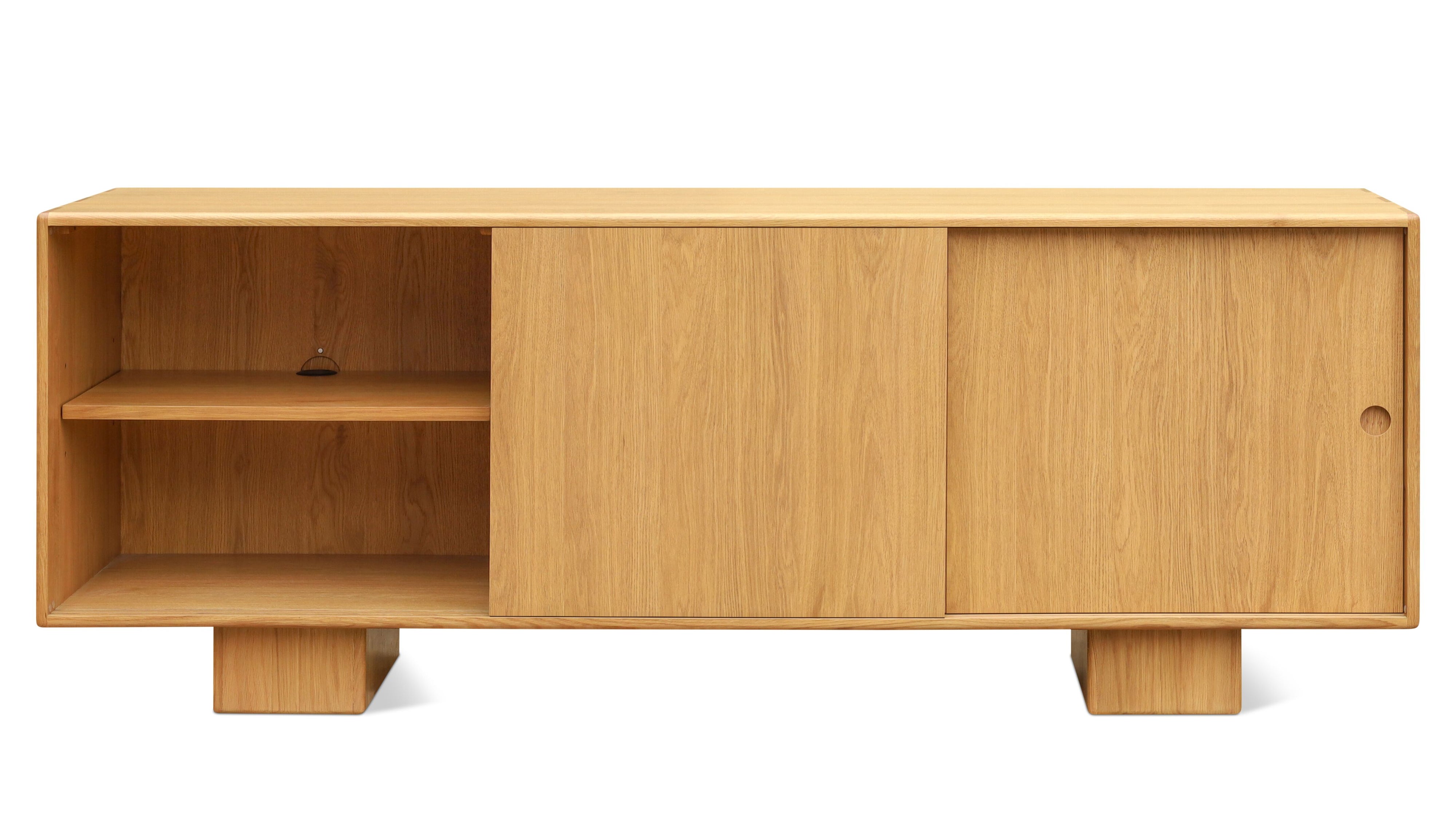 Square Up Sideboard, Oak