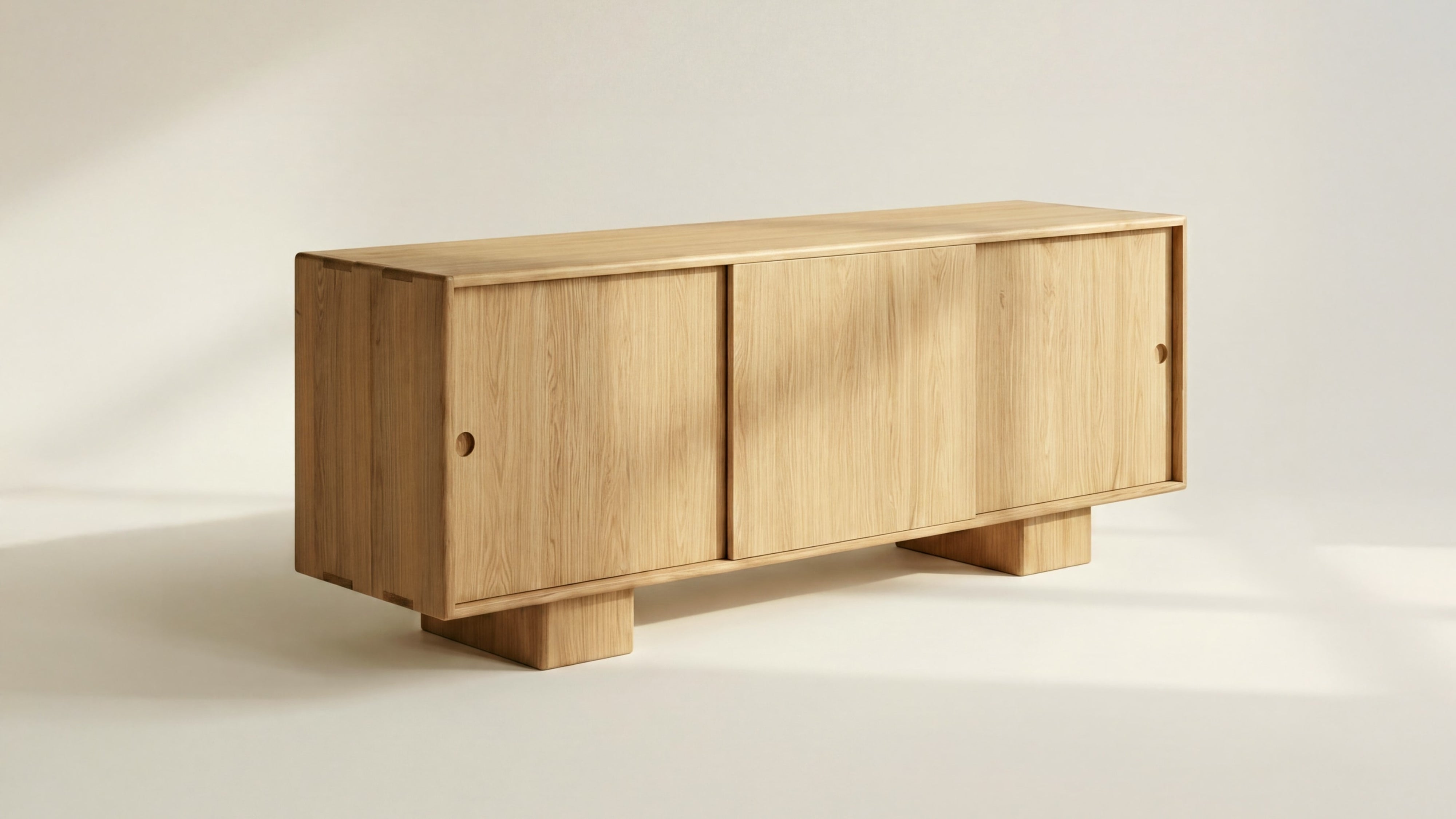 Square Up Sideboard, Oak