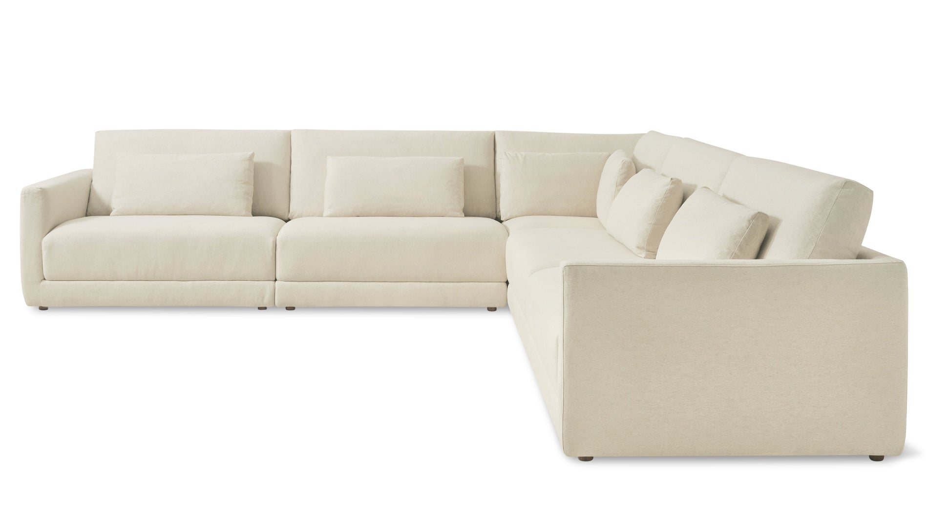 Wind Down 5-Piece Modular Sectional Closed, Beach_image
