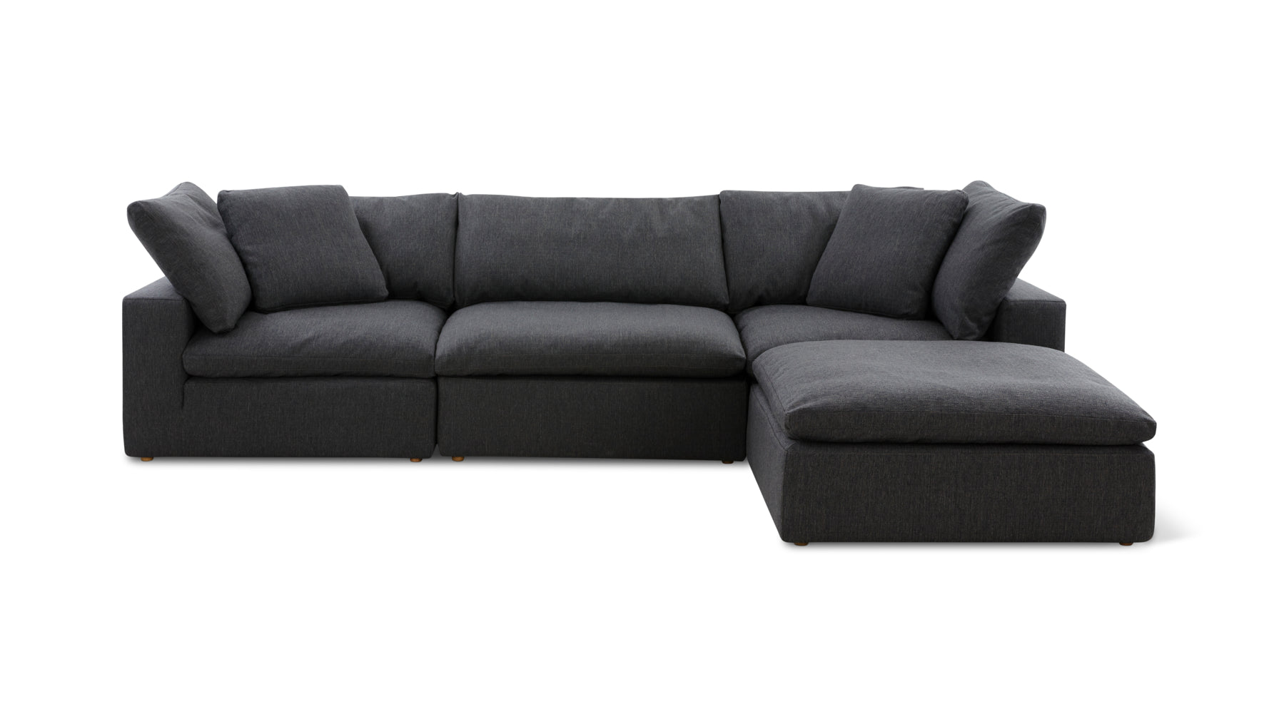 Movie Night™ 4-Piece Modular Sectional, Standard, Dark Shadow_image