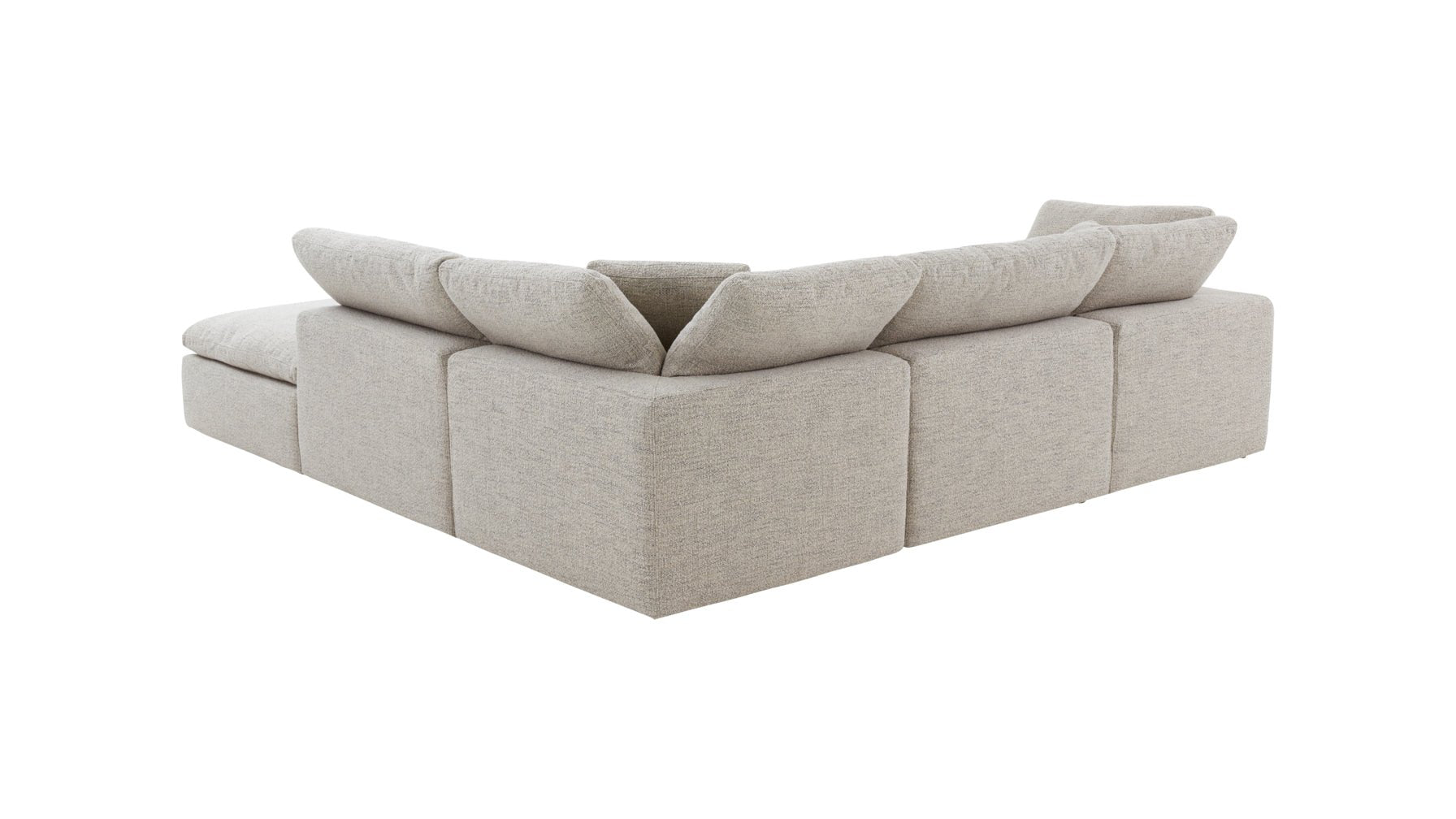 Movie Night™ 5-Piece Modular Sectional, Standard, Oatmeal - Image 7