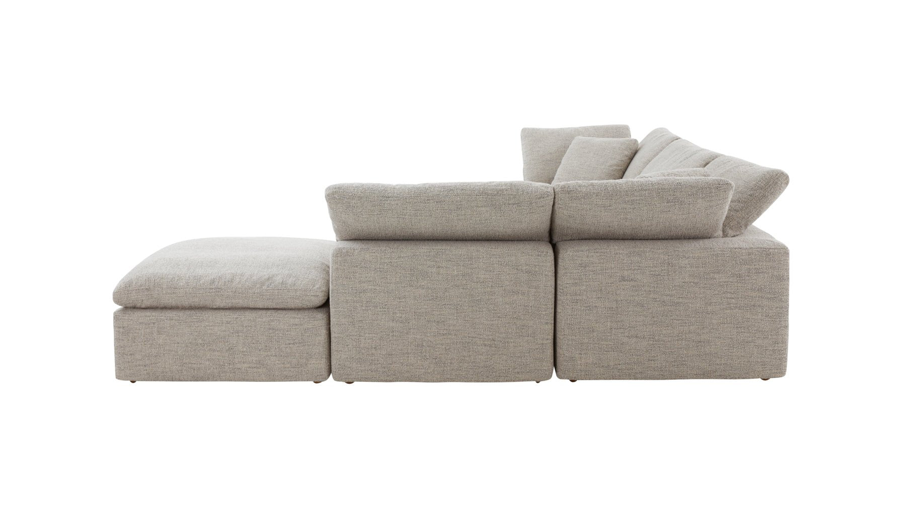 Movie Night™ 5-Piece Modular Sectional, Standard, Oatmeal - Image 8