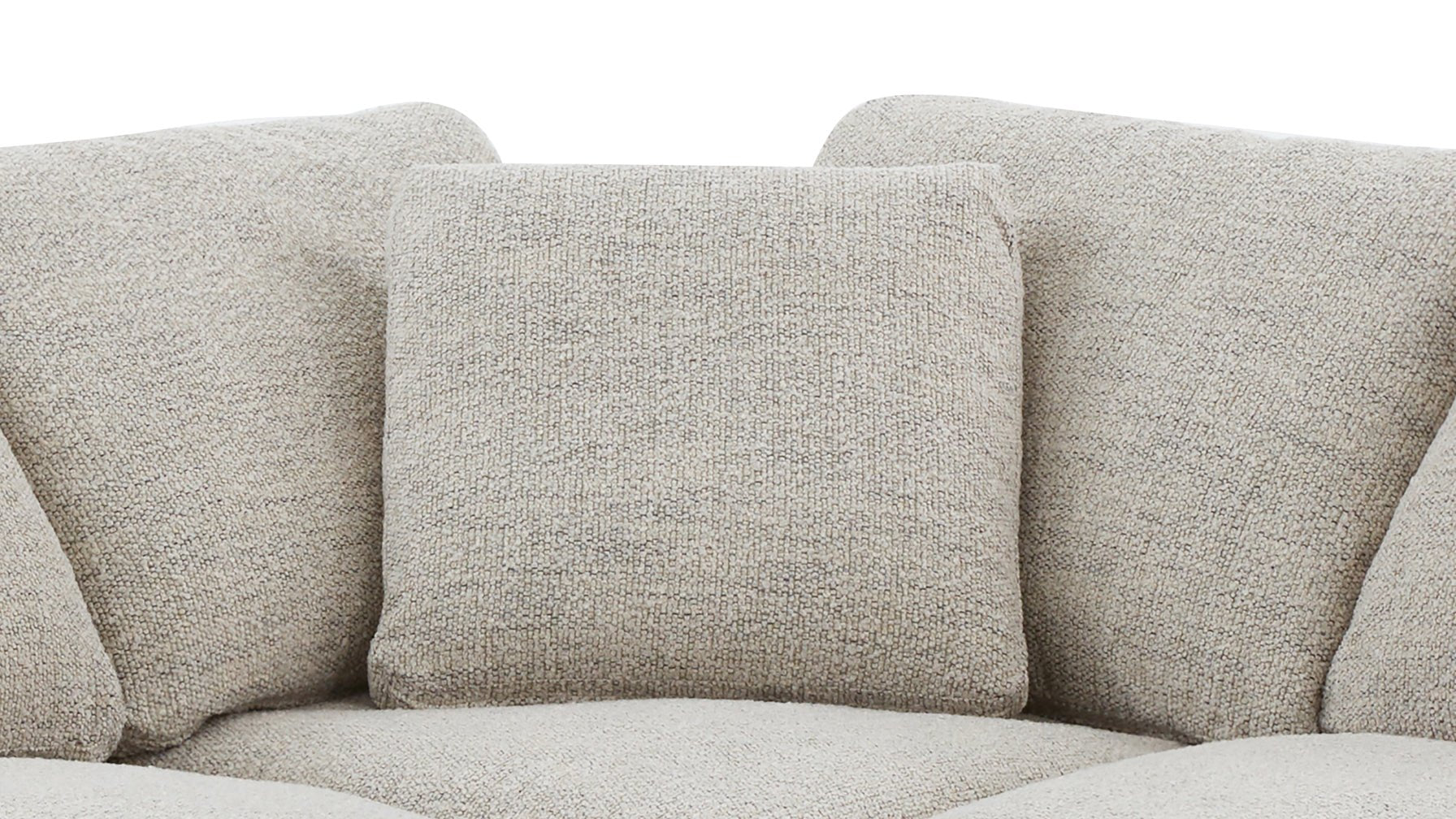 Movie Night™ 5-Piece Modular Sectional, Standard, Oatmeal - Image 11