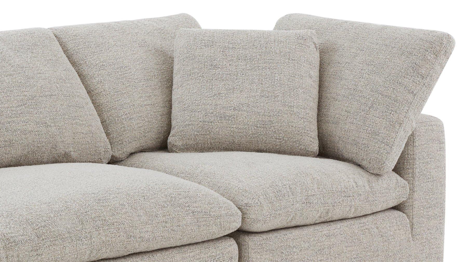 Movie Night™ 3-Piece Modular Sofa, Standard, Oatmeal - Image 10
