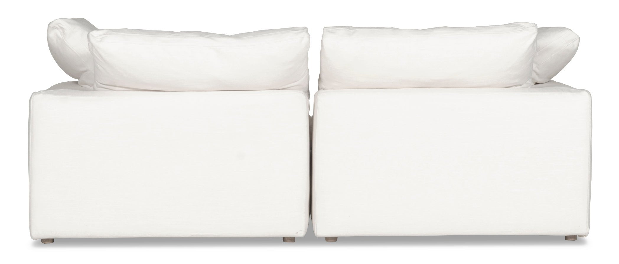 Movie Night™ 3-Piece Modular Sectional, Large, Cream Linen - Image 9