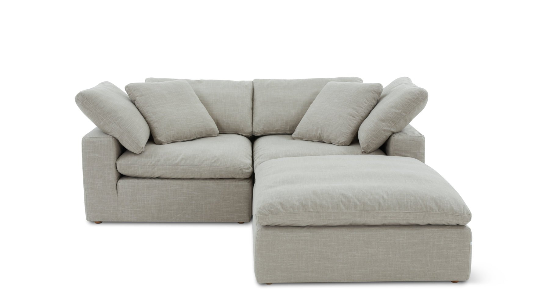 Movie Night™ 3-Piece Modular Sectional, Standard, Light Pebble - Image 1