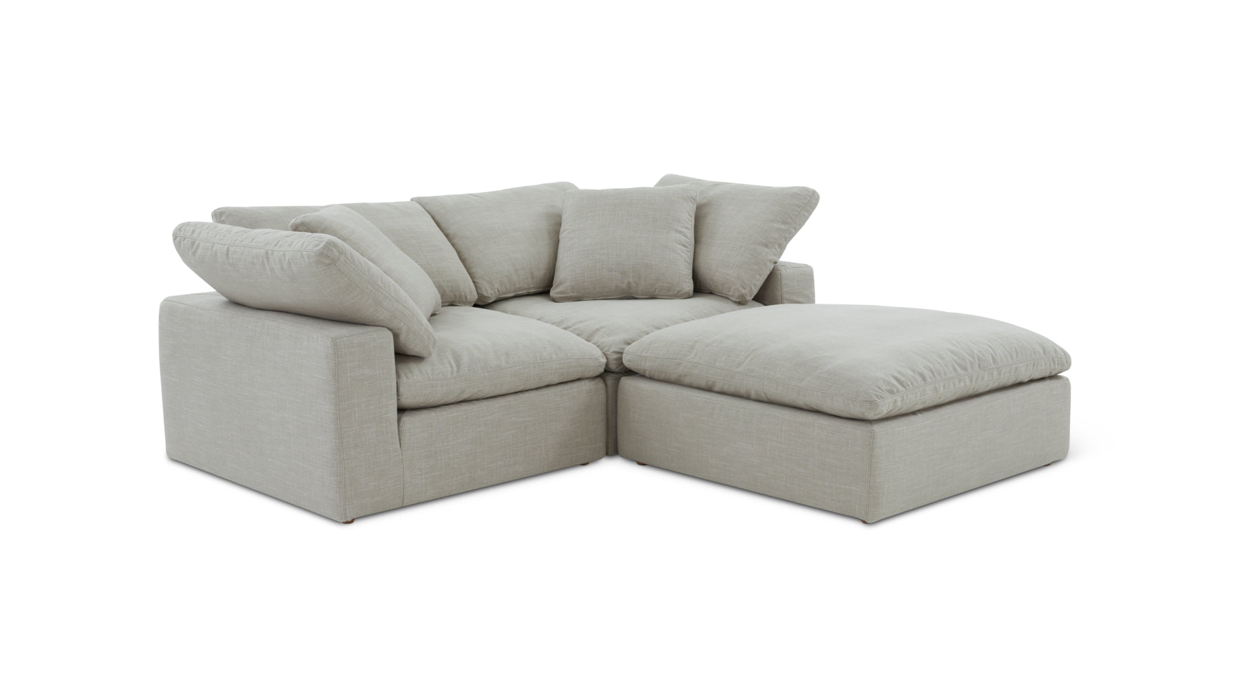 Movie Night™ 3-Piece Modular Sectional, Standard, Light Pebble - Image 9