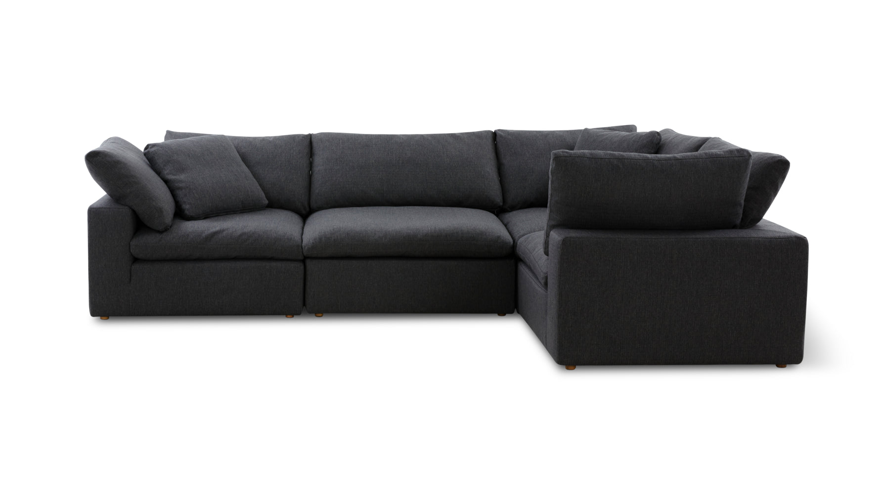 Movie Night™ 4-Piece Modular Sectional Closed, Standard, Dark Shadow_image