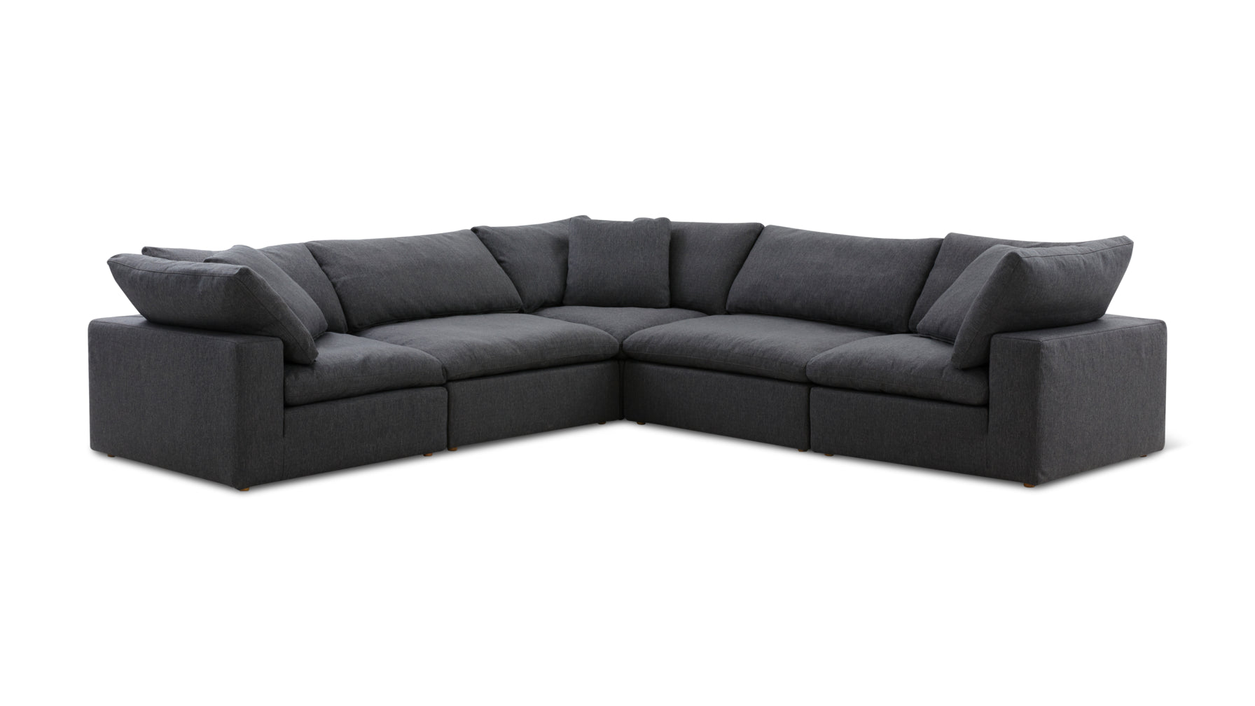 Movie Night™ 5-Piece Modular Sectional Closed, Standard, Dark Shadow - Image 8