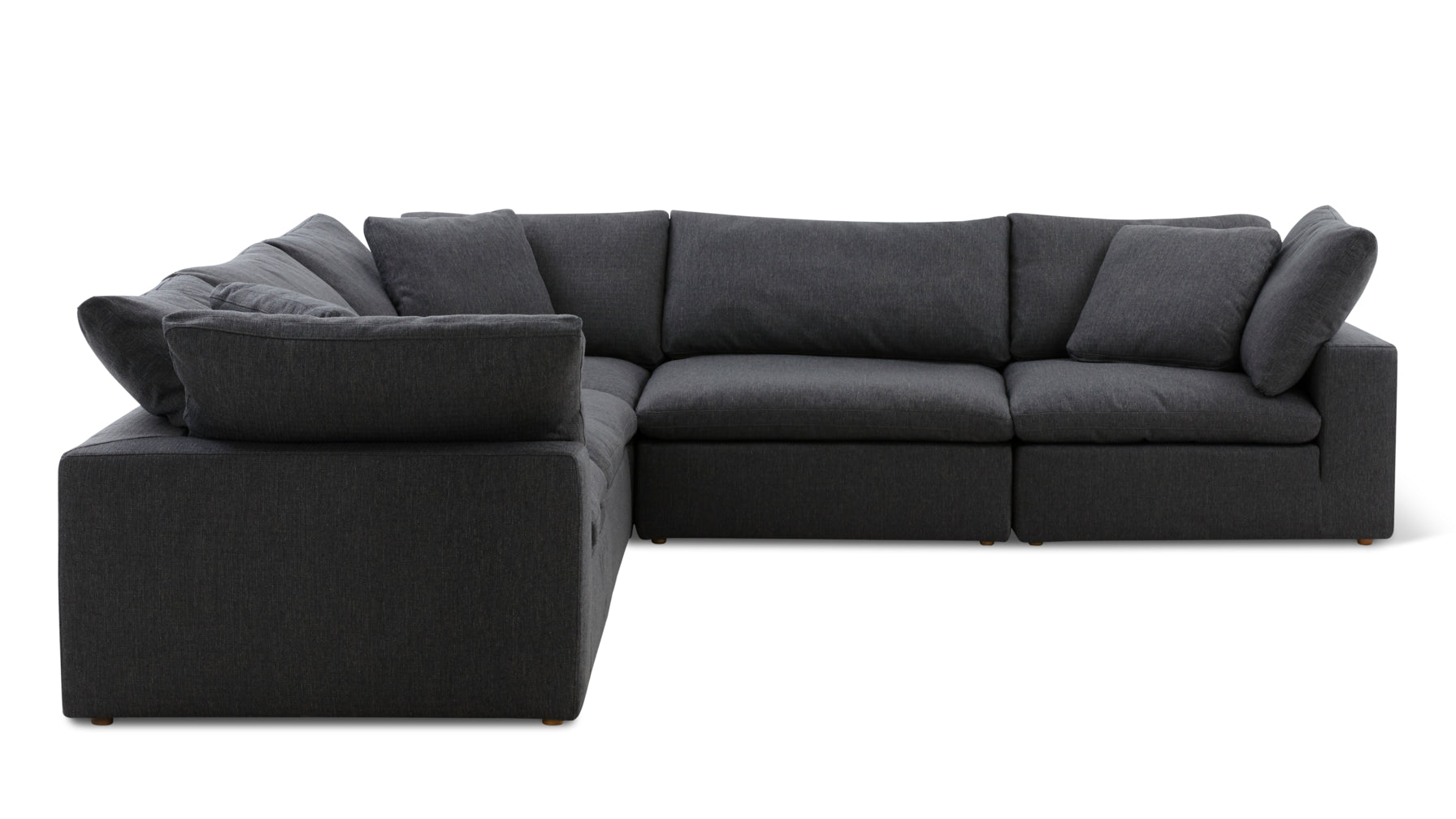 Movie Night™ 5-Piece Modular Sectional Closed, Standard, Dark Shadow - Image 8