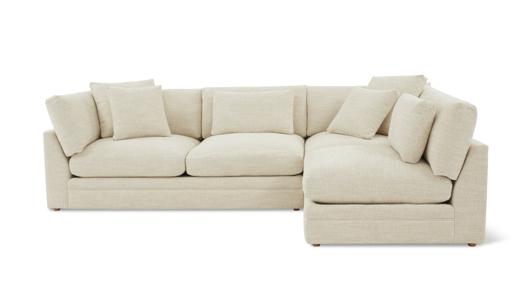 Feel Good Sectional,  Right, Oyster_image