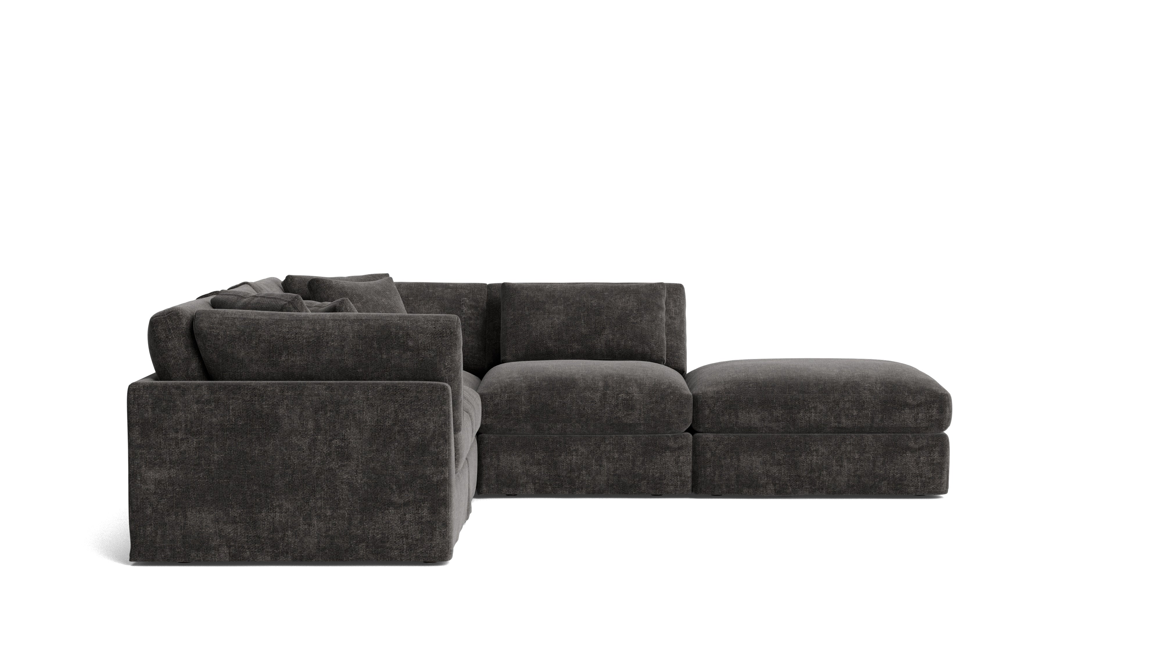 Get Together™ 5 - Piece Modular Sectional, Large, Truffle - Sundays Company CanadaSEC-YJ-028-003