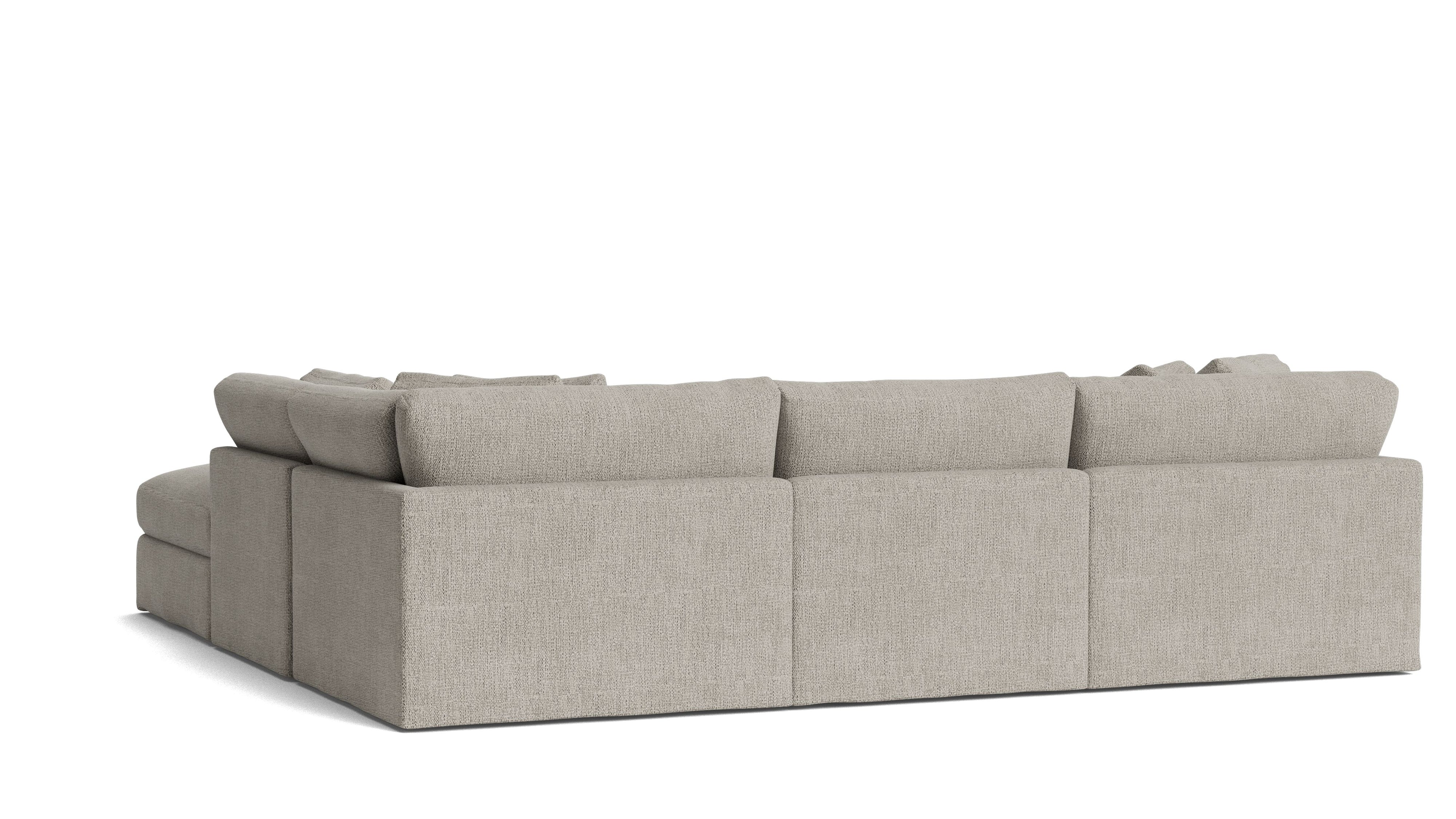 Get Together™ 5-Piece Modular Sectional, Large, Oatmeal