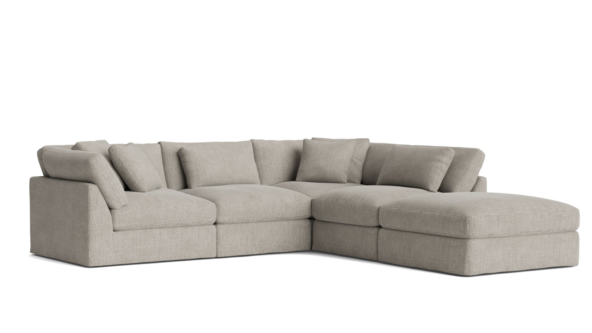 Get Together™ 5-Piece Modular Sectional, Large, Oatmeal_image