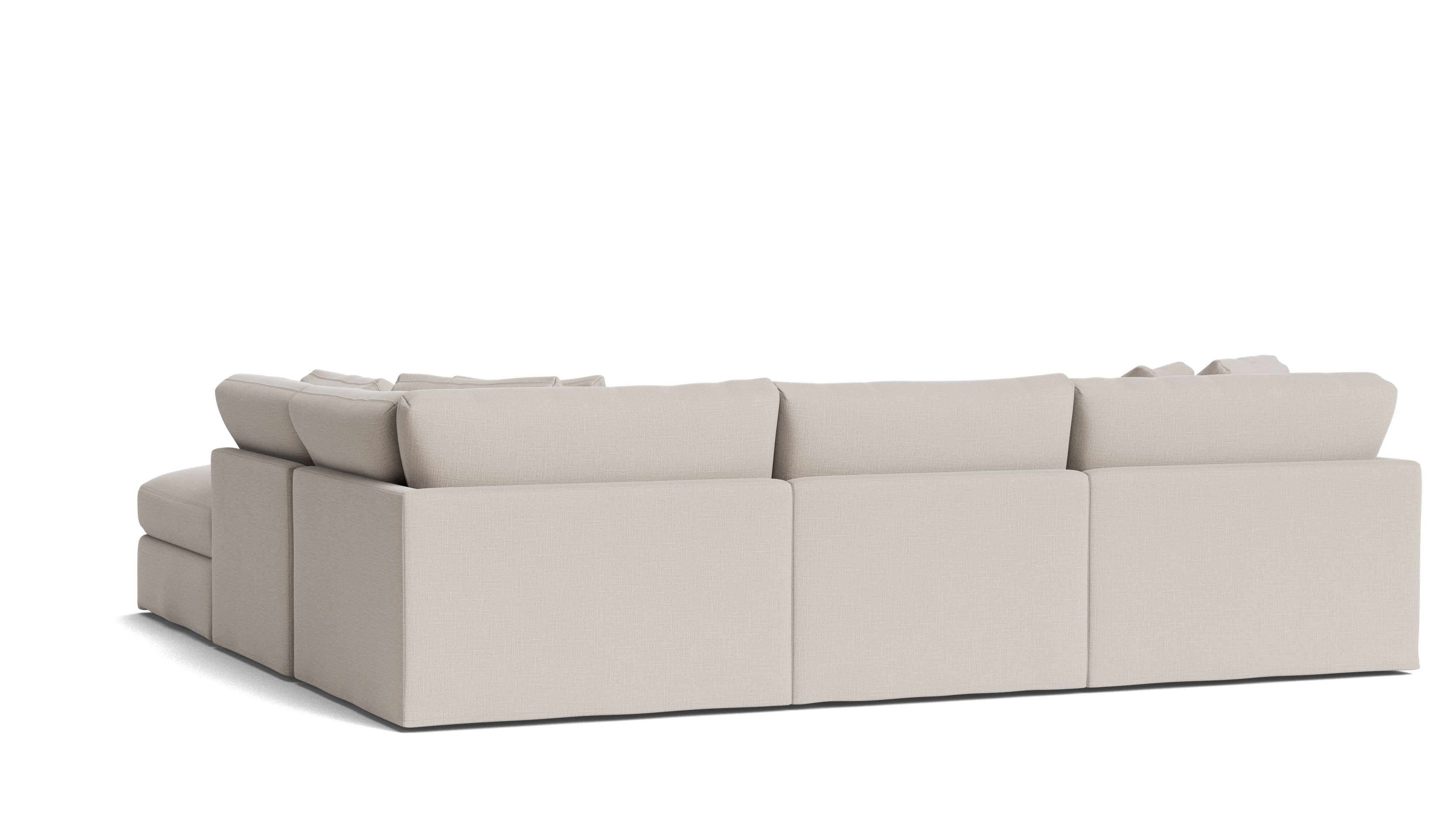 Get Together™ 5-Piece Modular Sectional, Large, Clay