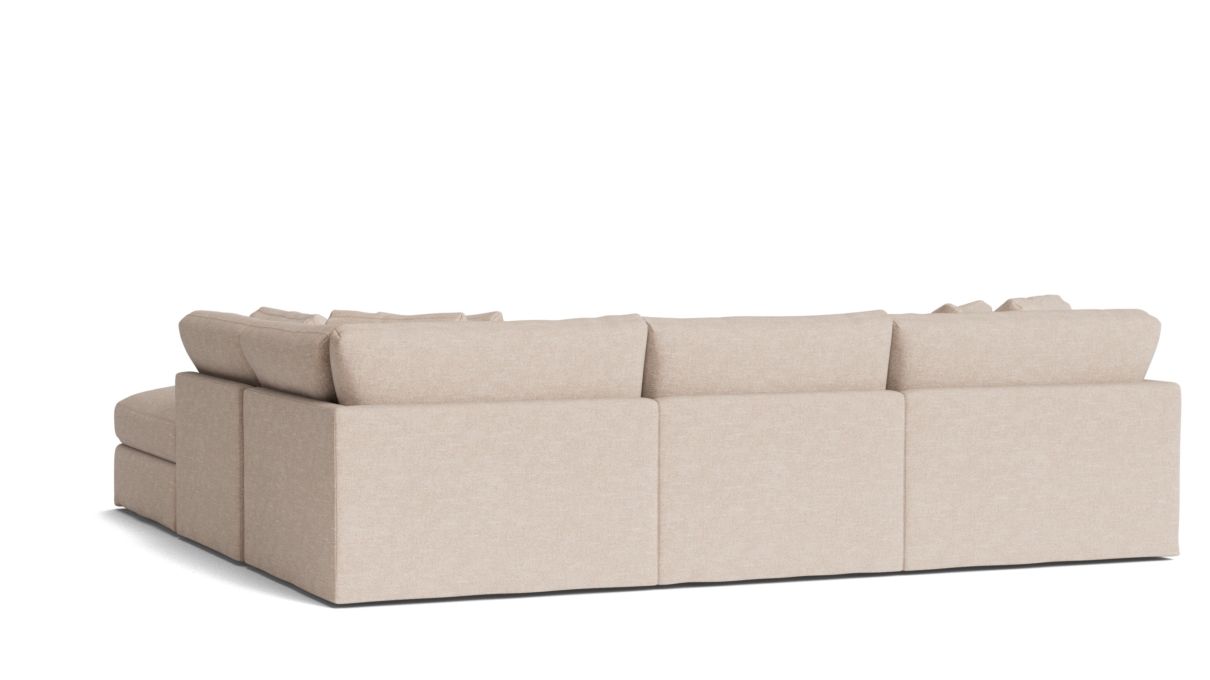 Get Together™ 5 - Piece Modular Sectional, Large, Sunbeam - Sundays Company CanadaSEC-YJ-028-141