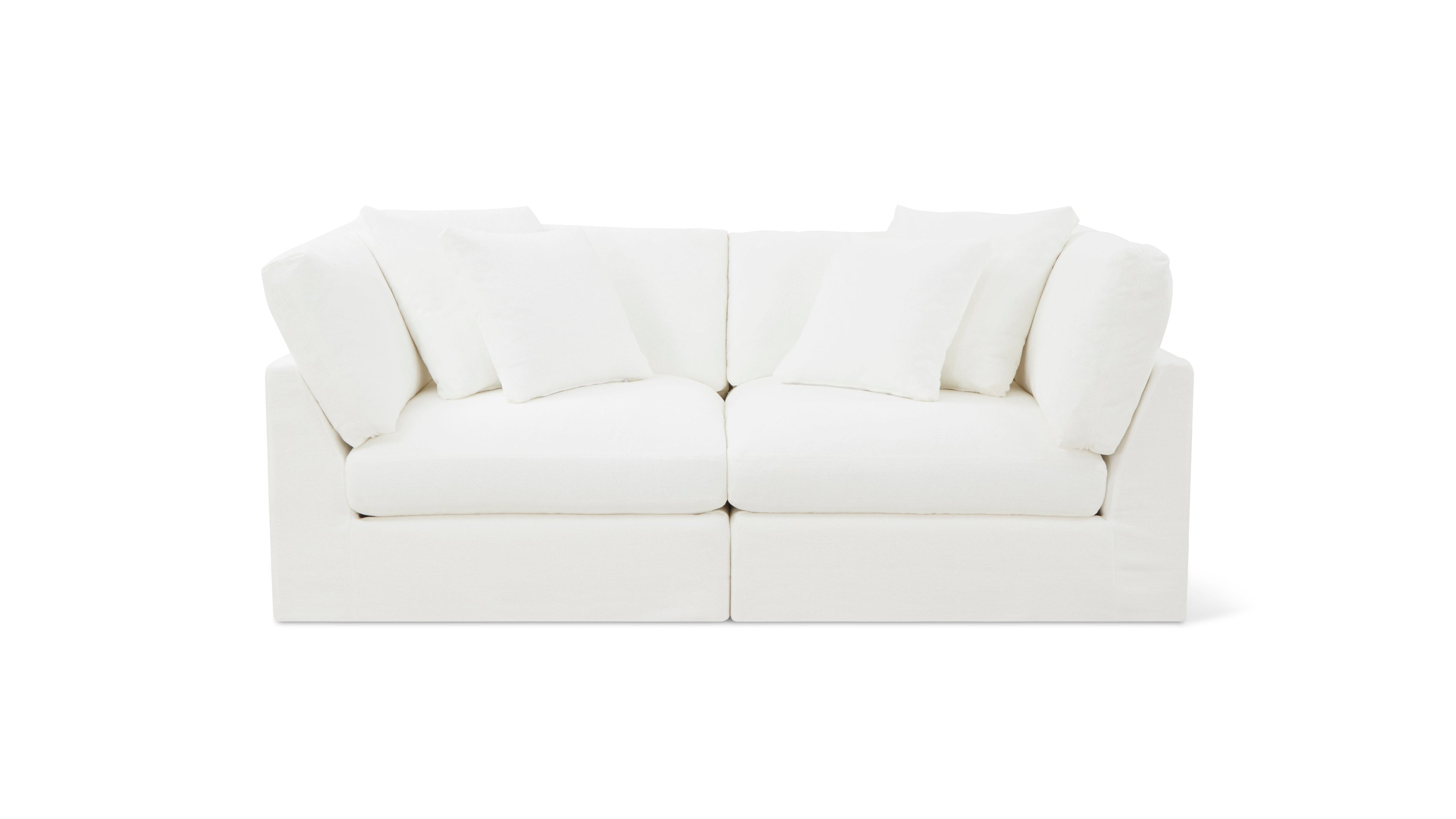 Get Together™ 2-Piece Modular Sofa, Large, Sea Salt - Image 1
