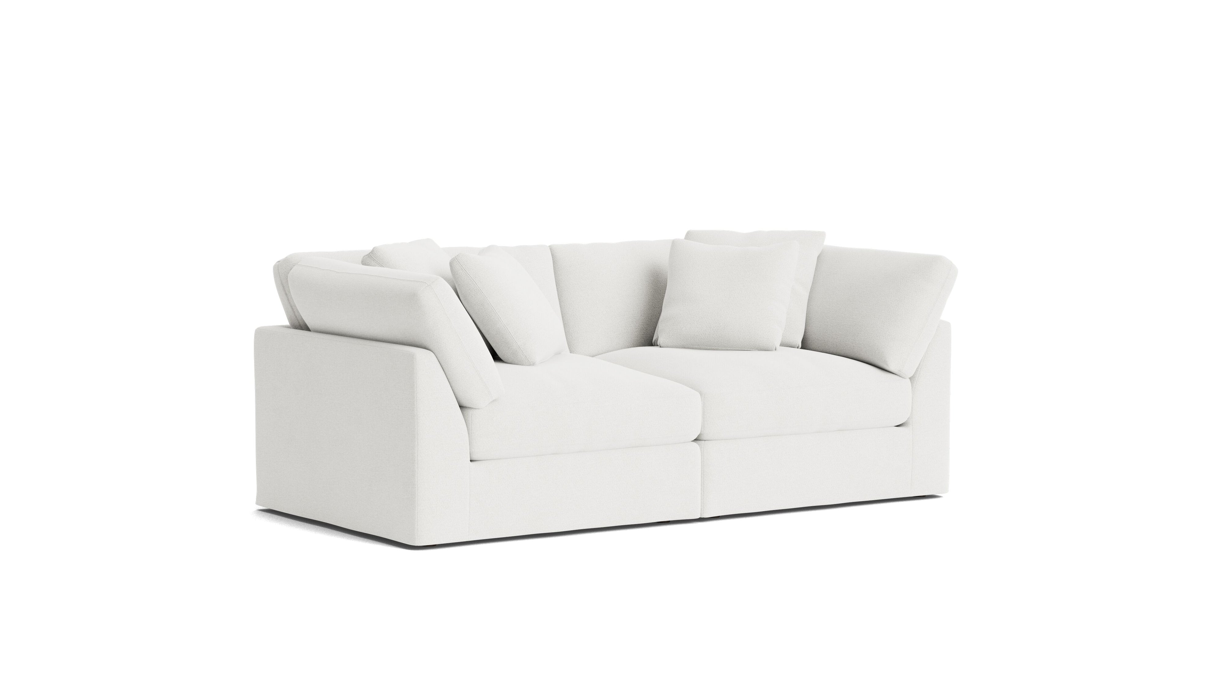 Get Together™ 2-Piece Modular Sofa, Large, Sea Salt