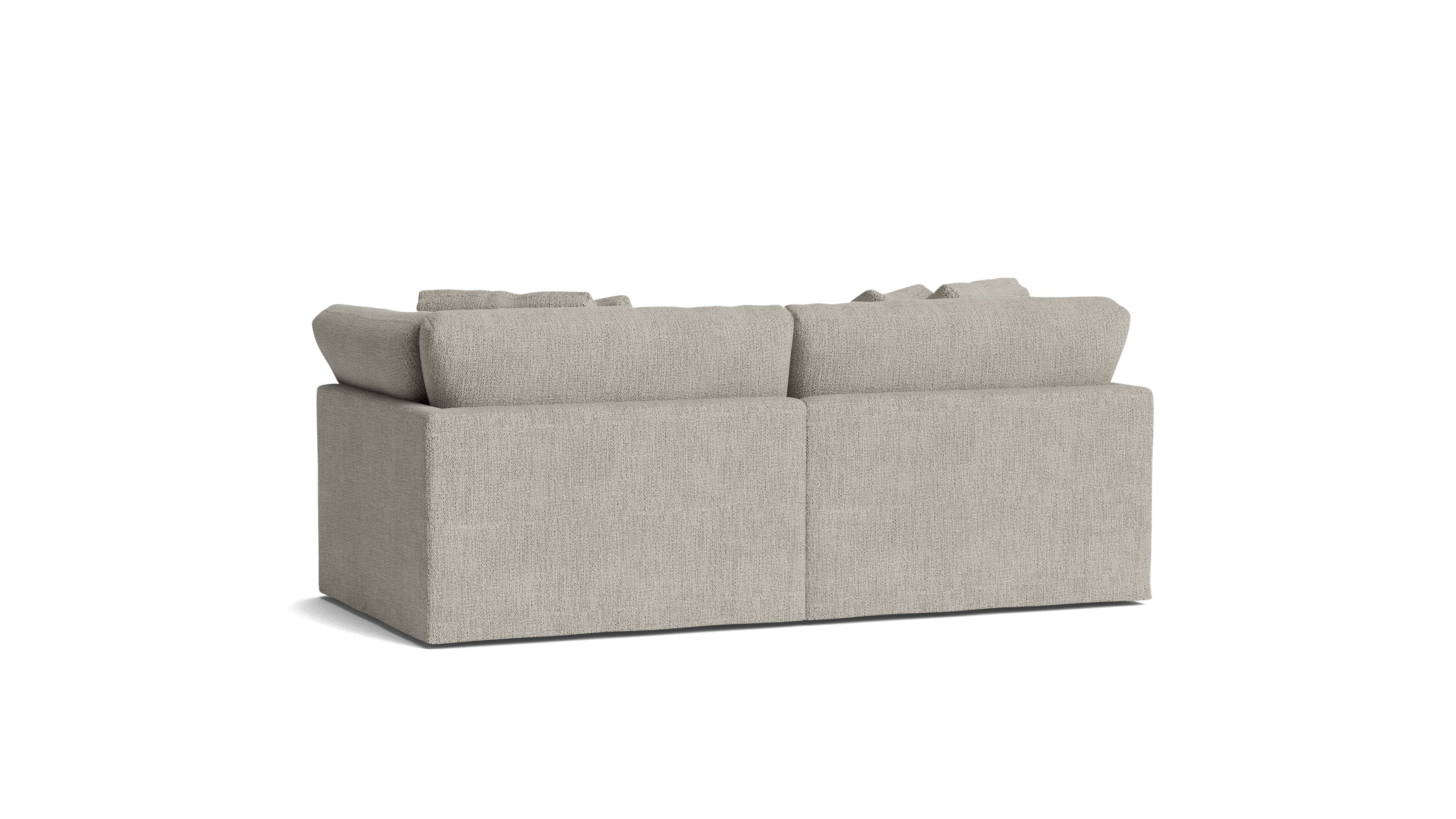 Get Together™ 2-Piece Modular Sofa, Large, Oatmeal