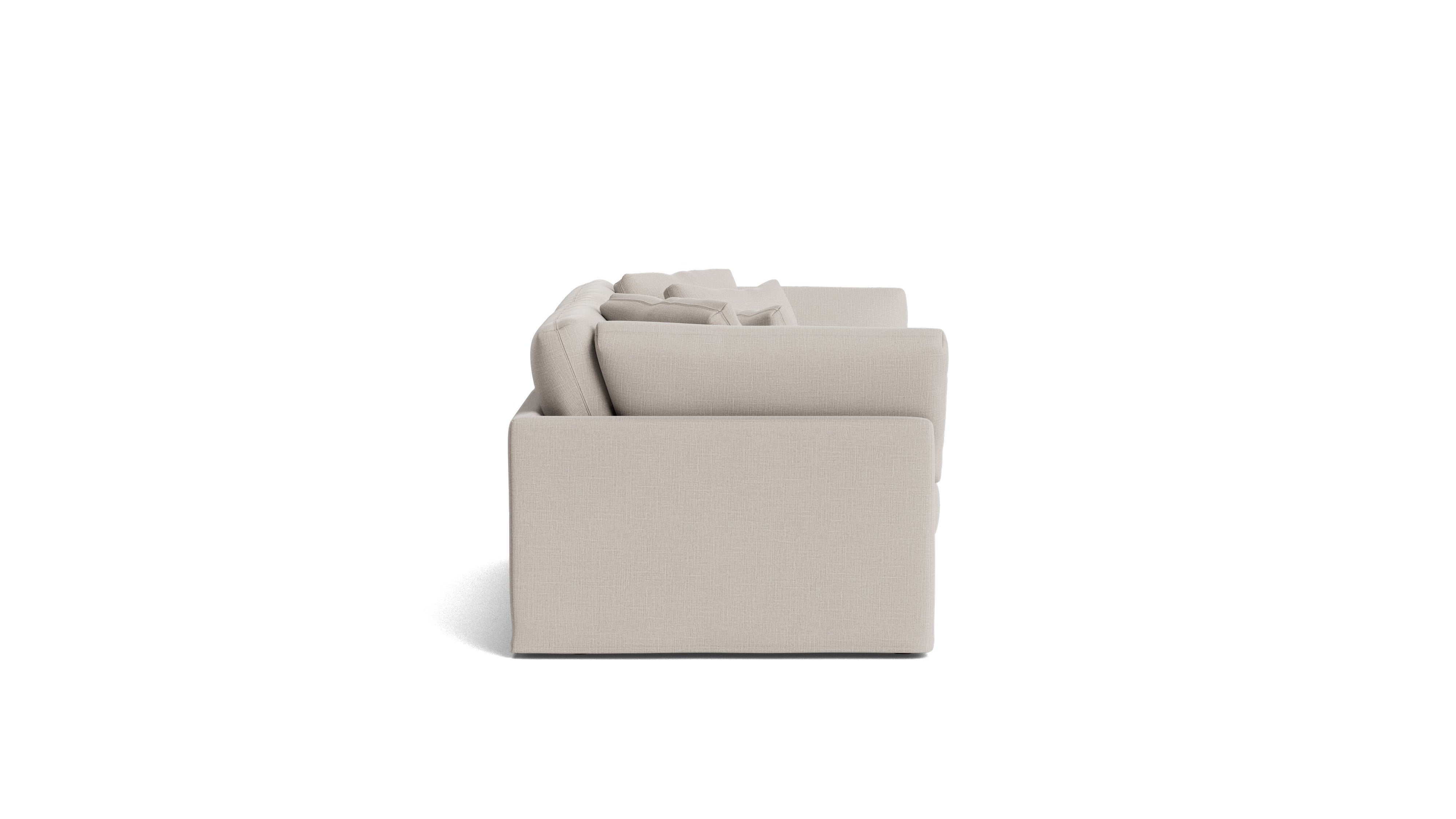 Get Together™ 2 Piece Modular Sofa, Large, Clay