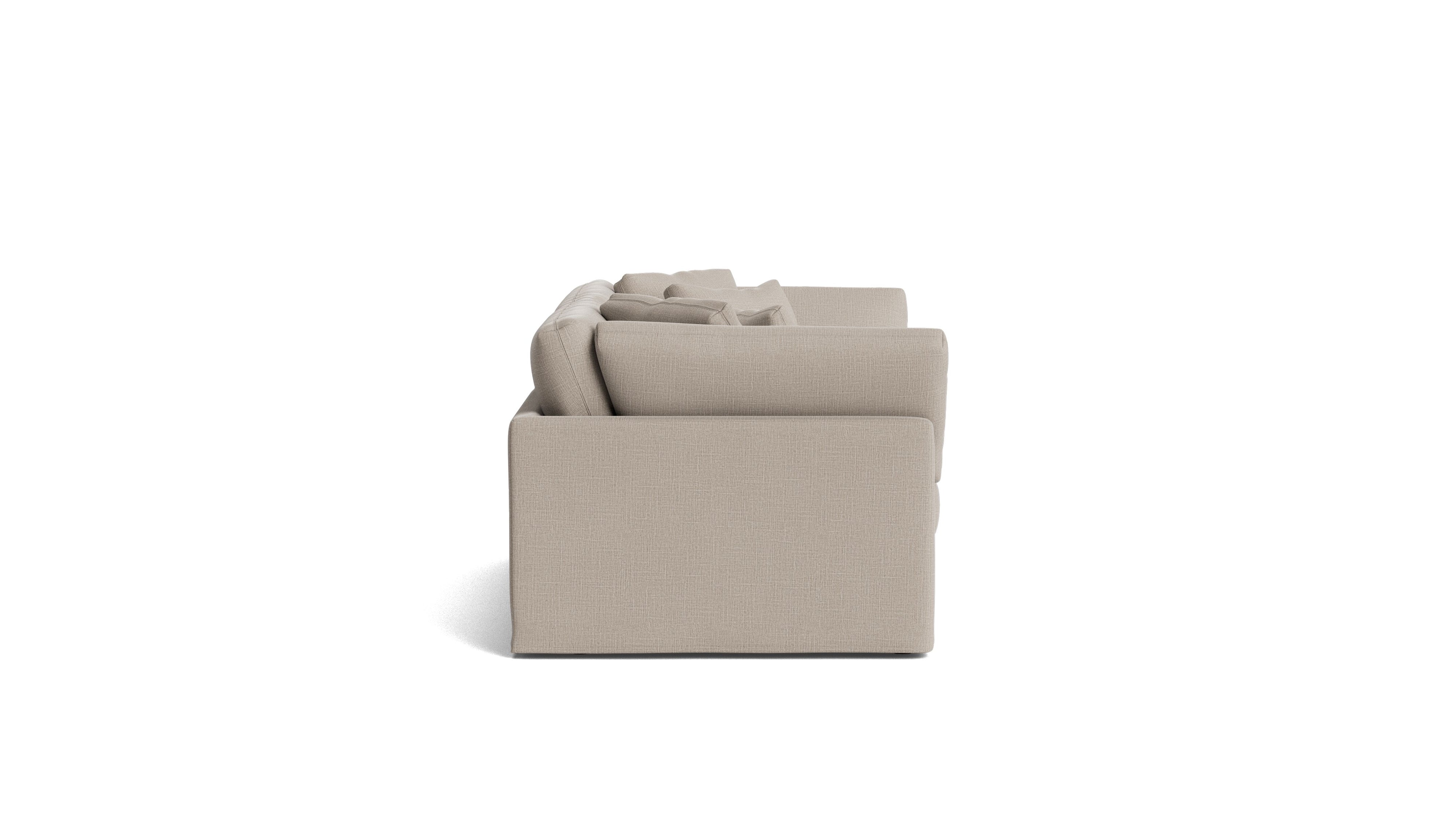 Get Together™ 2-Piece Modular Sofa, Large, Light Pebble