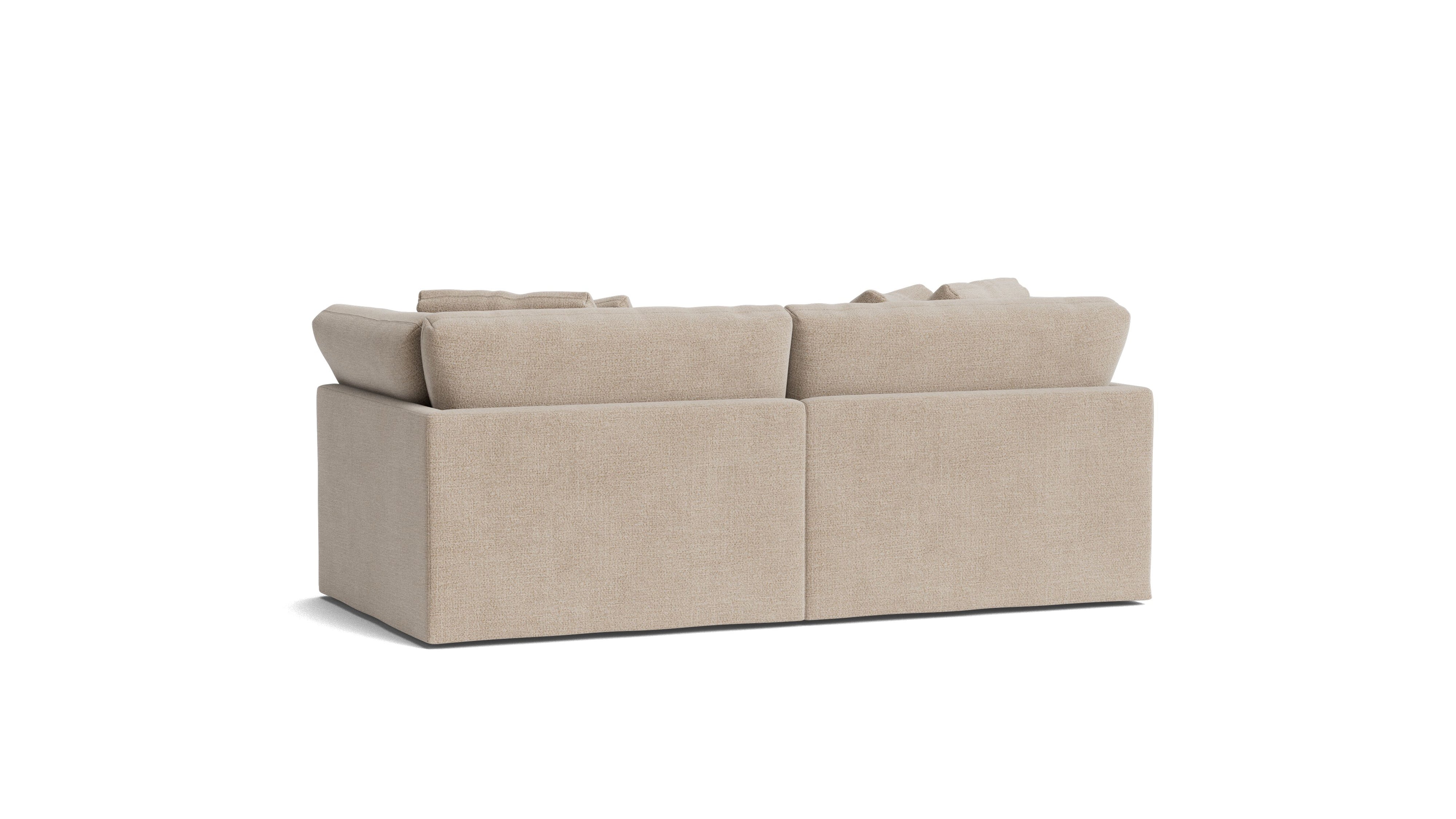 Get Together™ 2-Piece Modular Sofa, Large, Champagne