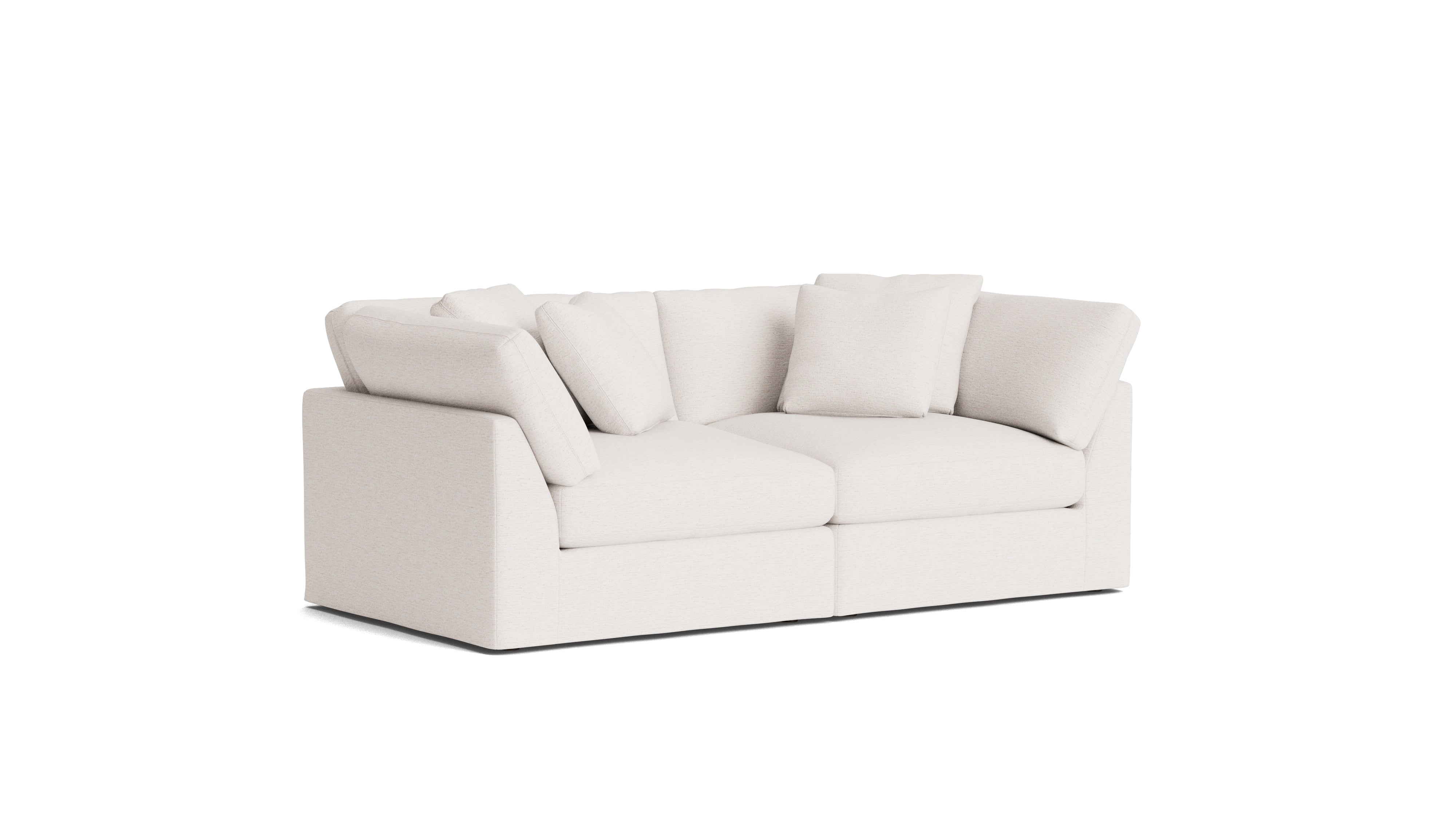 Get Together™ 2-Piece Modular Sofa, Large, Nomad Snow