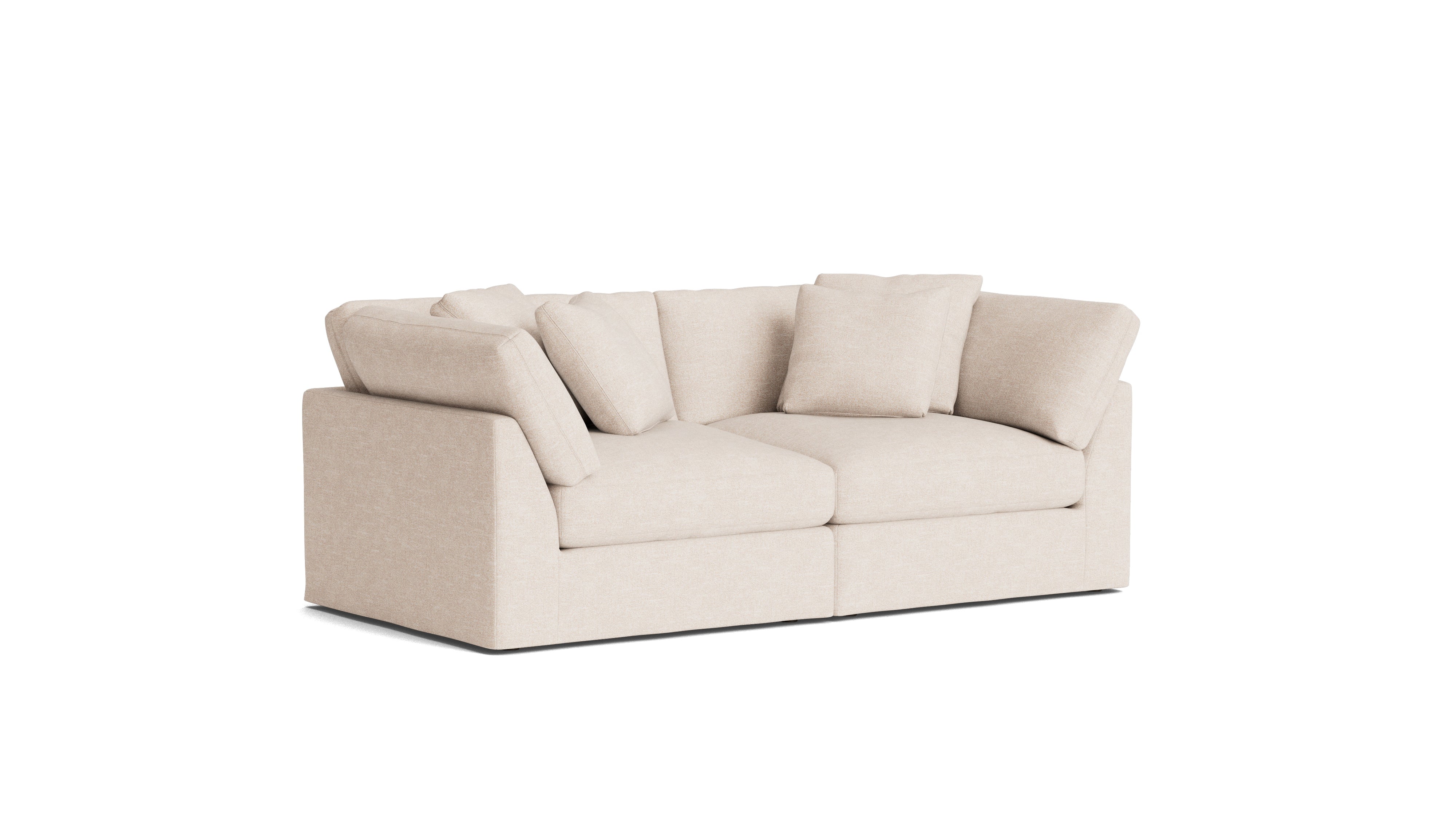 Get Together™ 2-Piece Modular Sofa, Large, Sunbeam