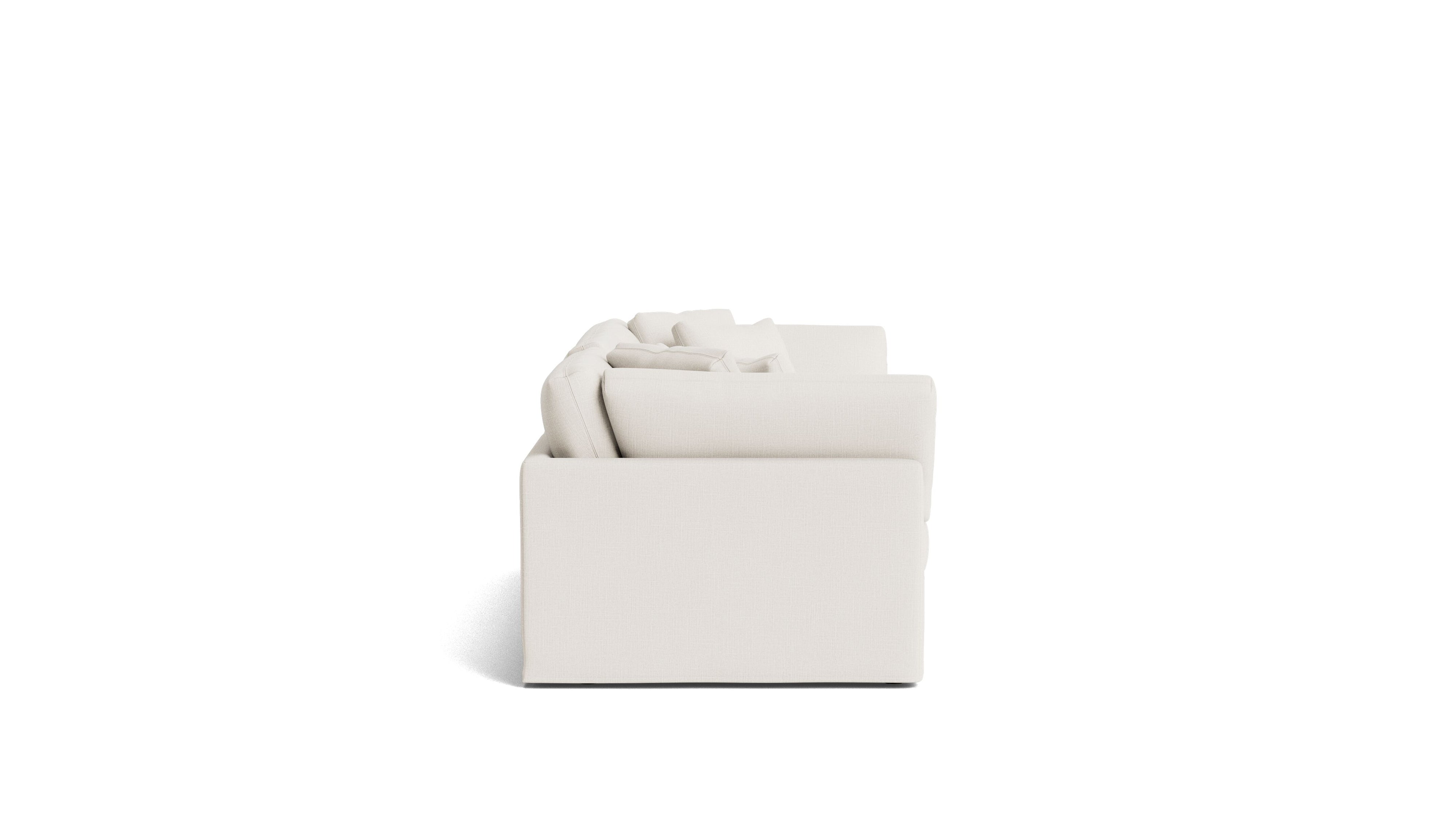 Get Together™ 3-Piece Modular Sofa, Large, Cream Linen