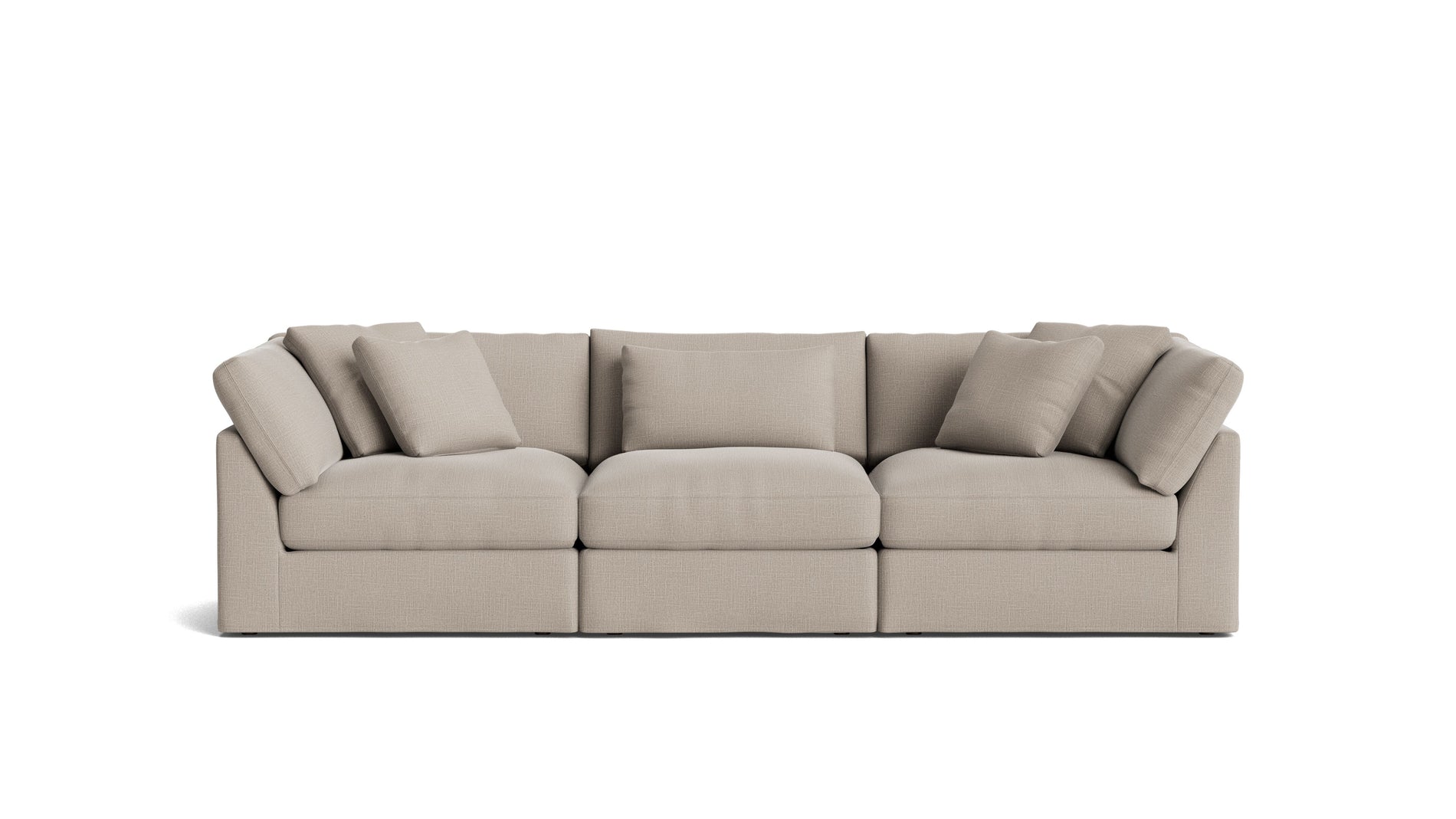 Get Together™ 3-Piece Modular Sofa, Large, Light Pebble_image