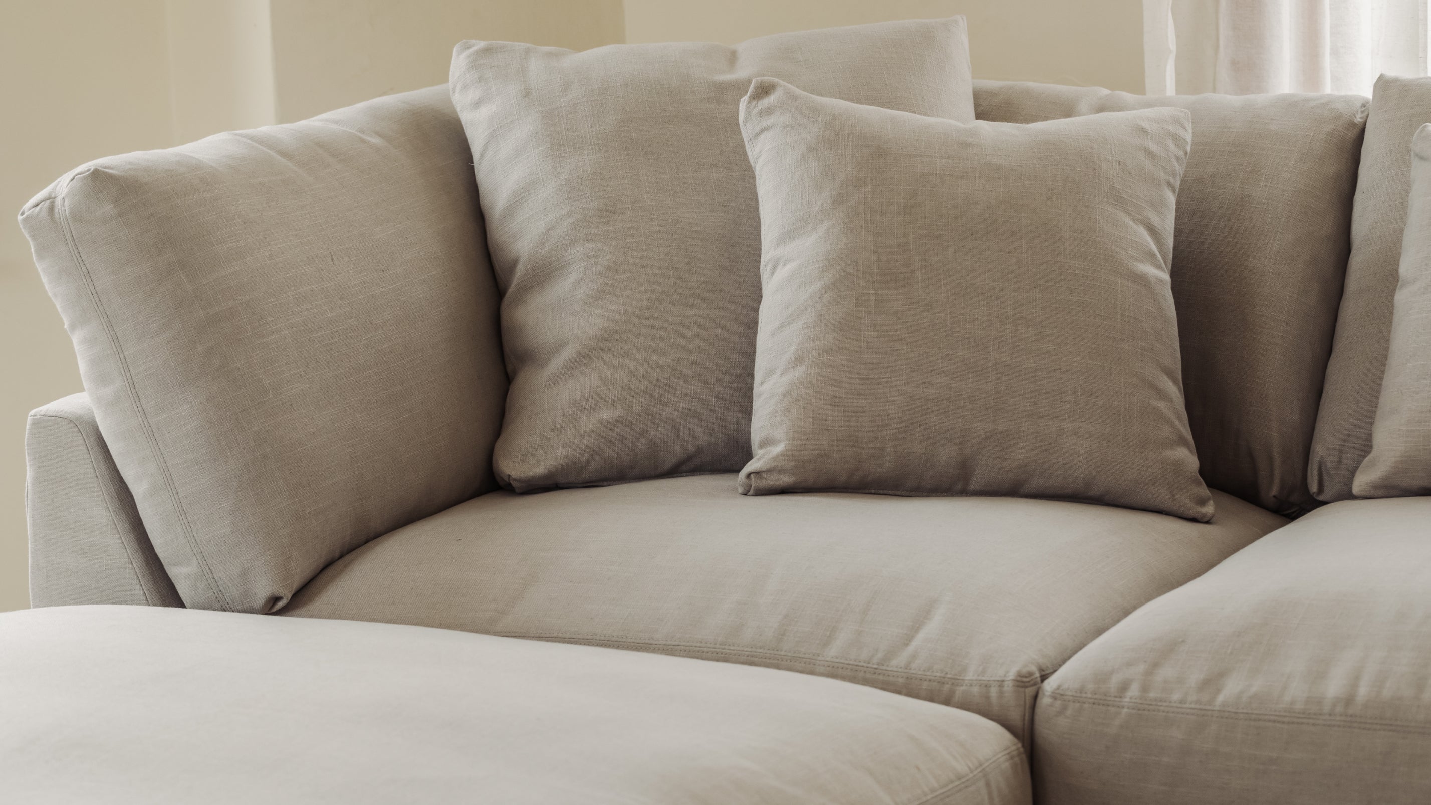 Get Together™ 3-Piece Modular Sectional, Large, Clay