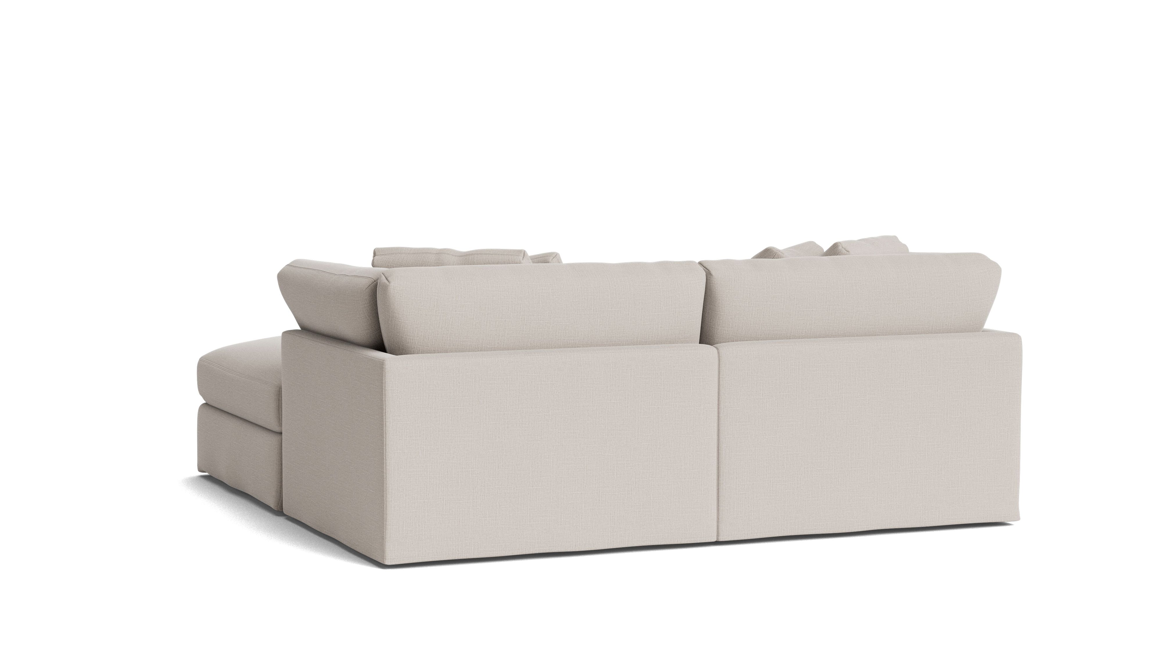 Get Together™ 3-Piece Modular Sectional, Large, Clay