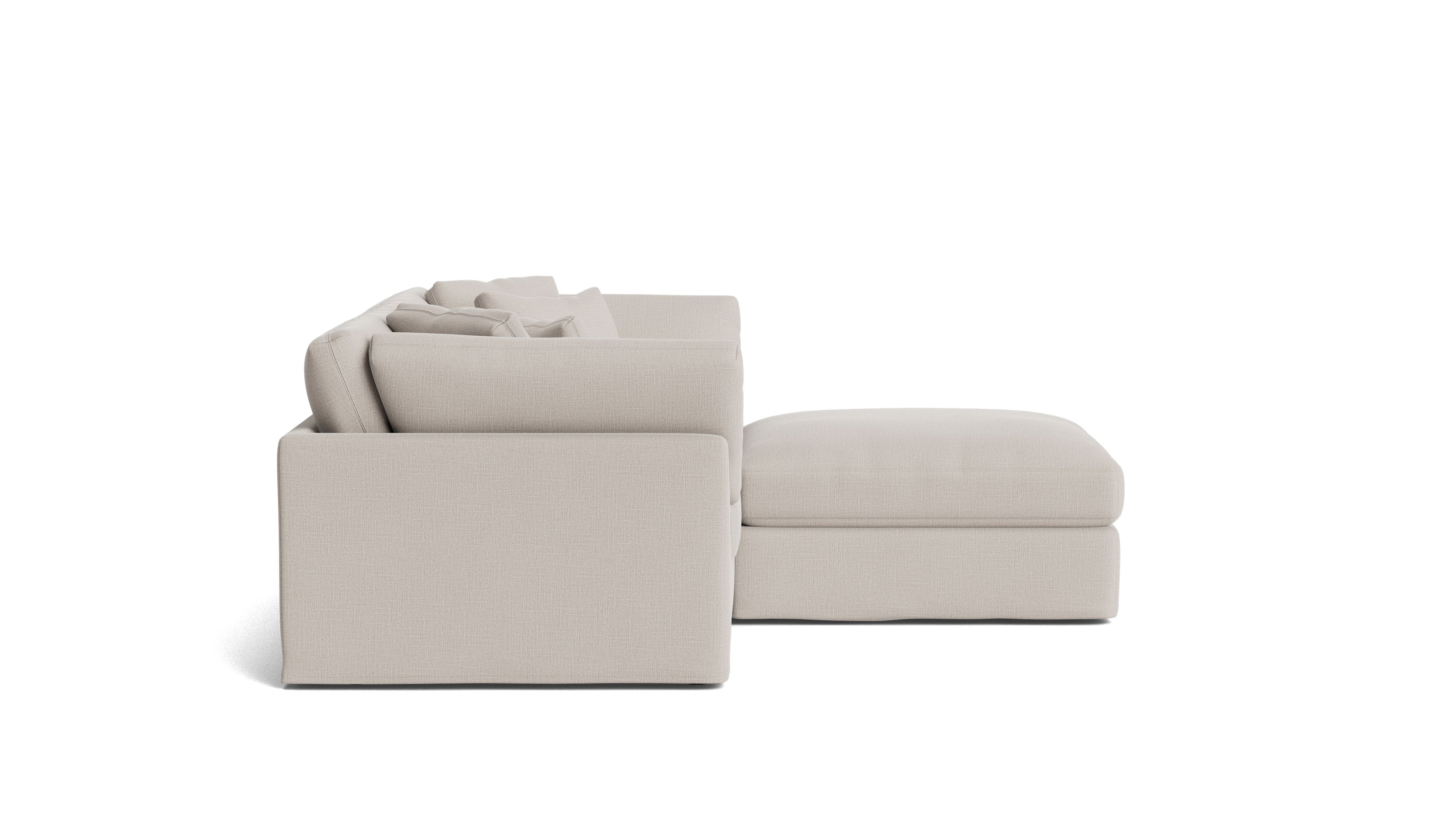 Get Together™ 3-Piece Modular Sectional, Large, Clay