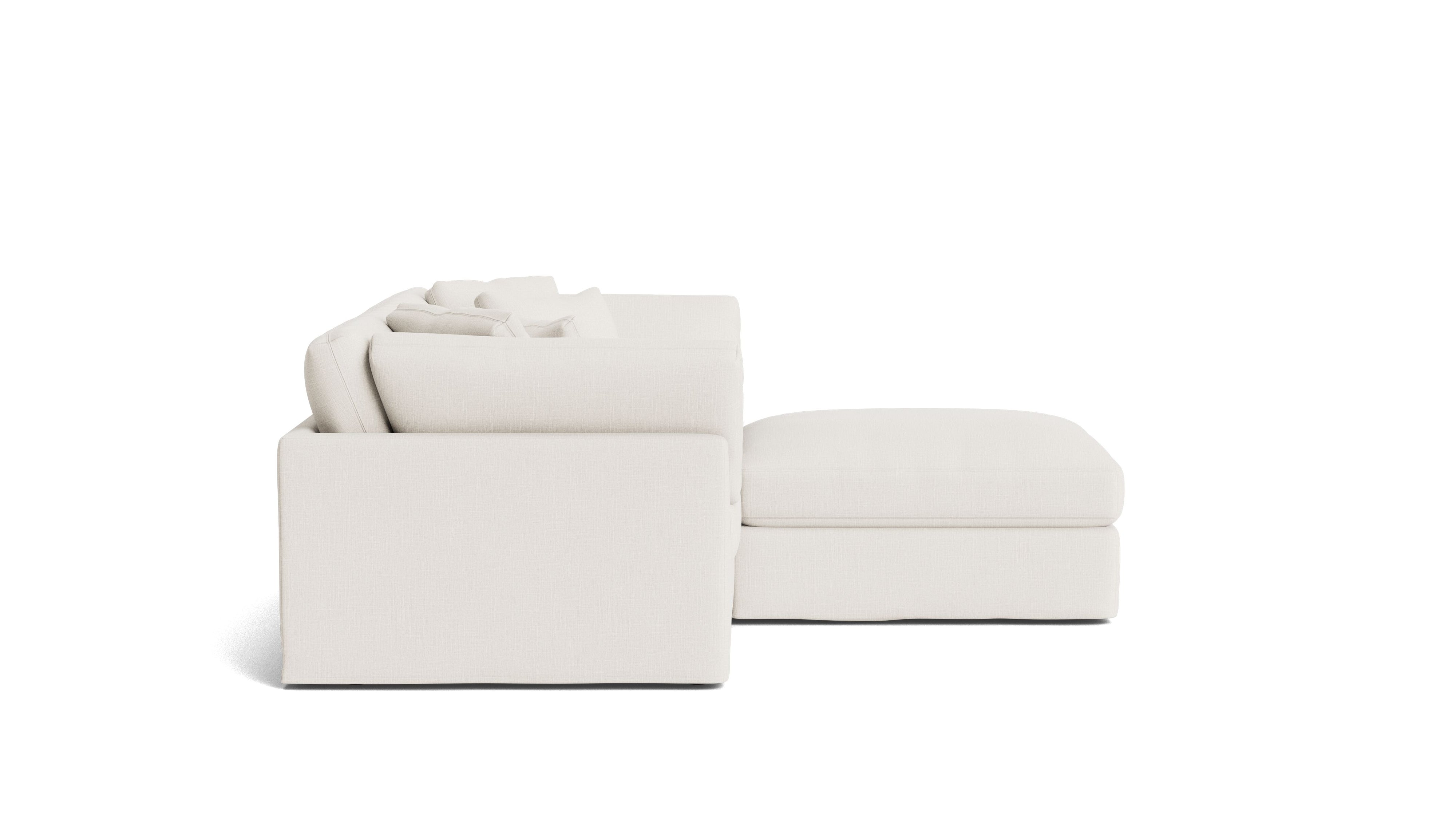 Get Together™ 3-Piece Modular Sectional, Large, Cream Linen