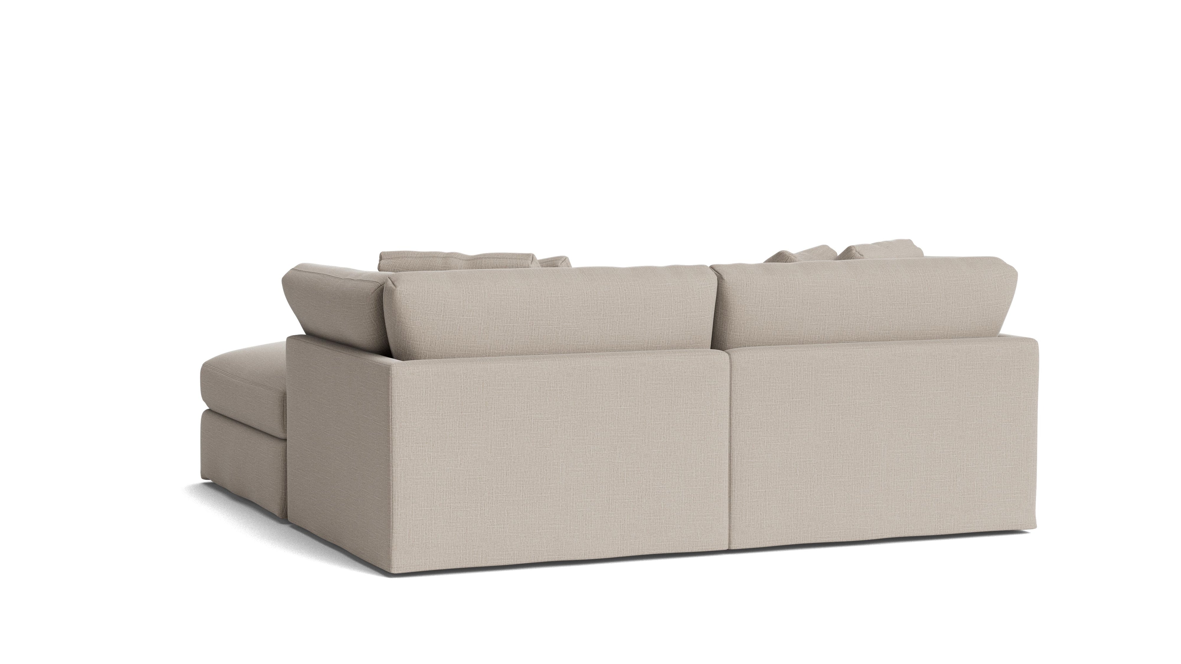 Get Together™ 3-Piece Modular Sectional, Large, Light Pebble