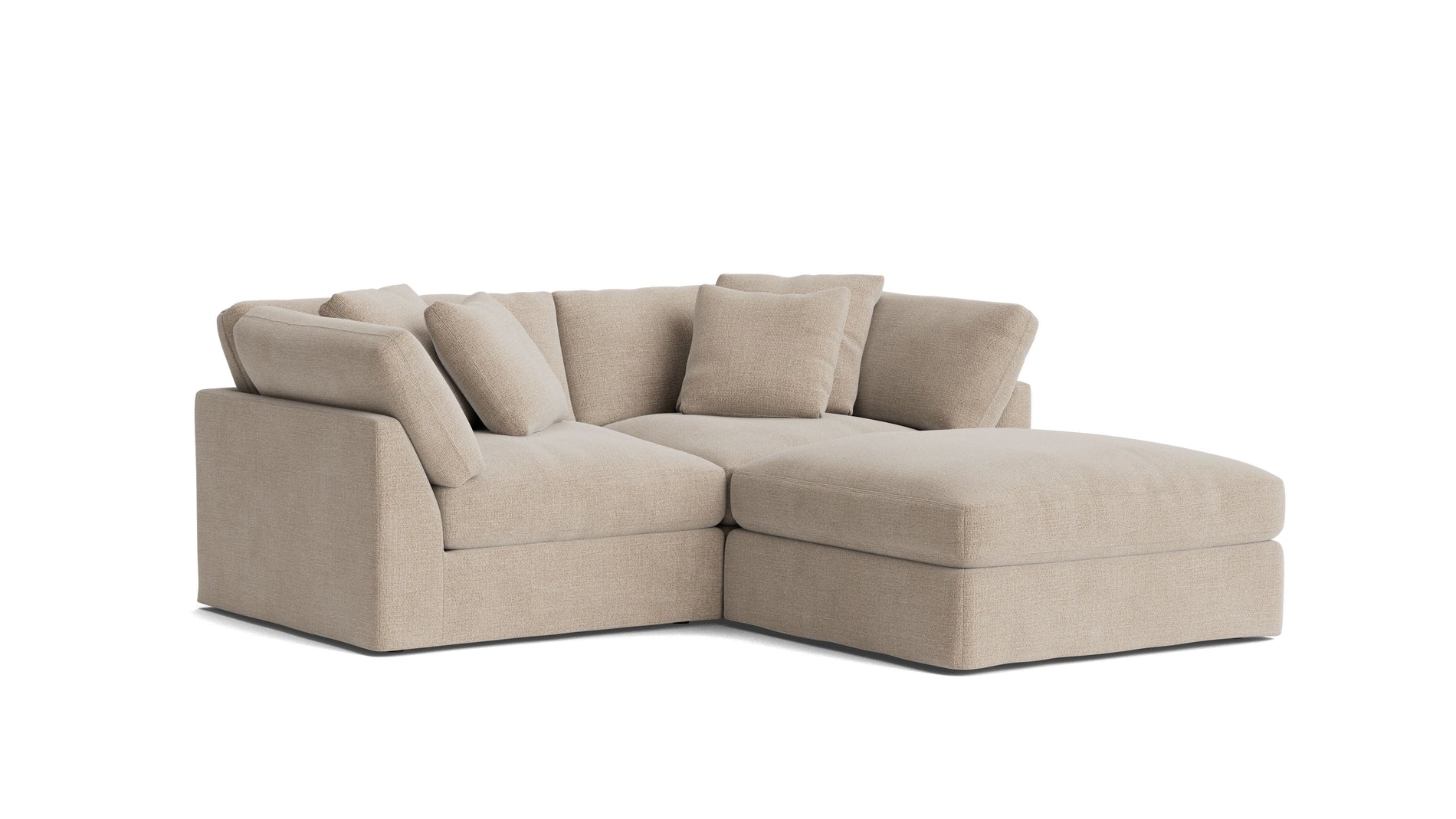 Get Together™ 3-Piece Modular Sectional, Large, Champagne_image