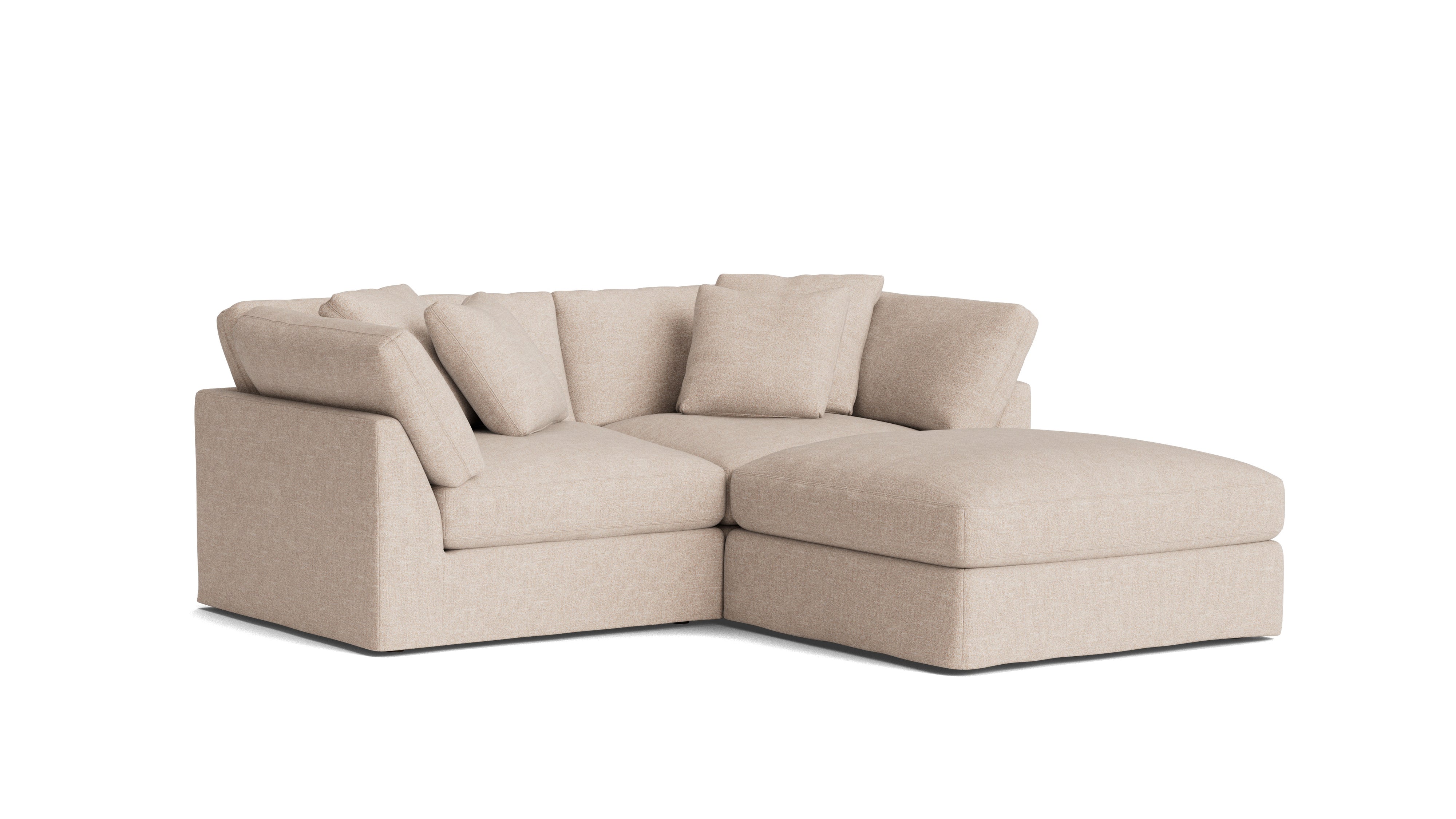 Get Together™ 3 - Piece Modular Sectional, Large, Sunbeam - Sundays Company CanadaSEC-YJ-031-141