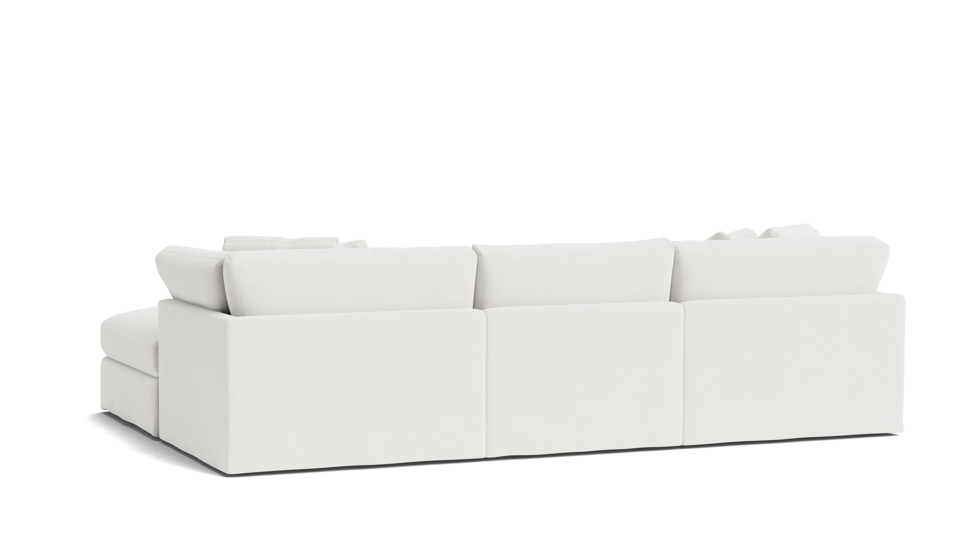 Get Together™ 4-Piece Modular Sectional, Large, Sea Salt