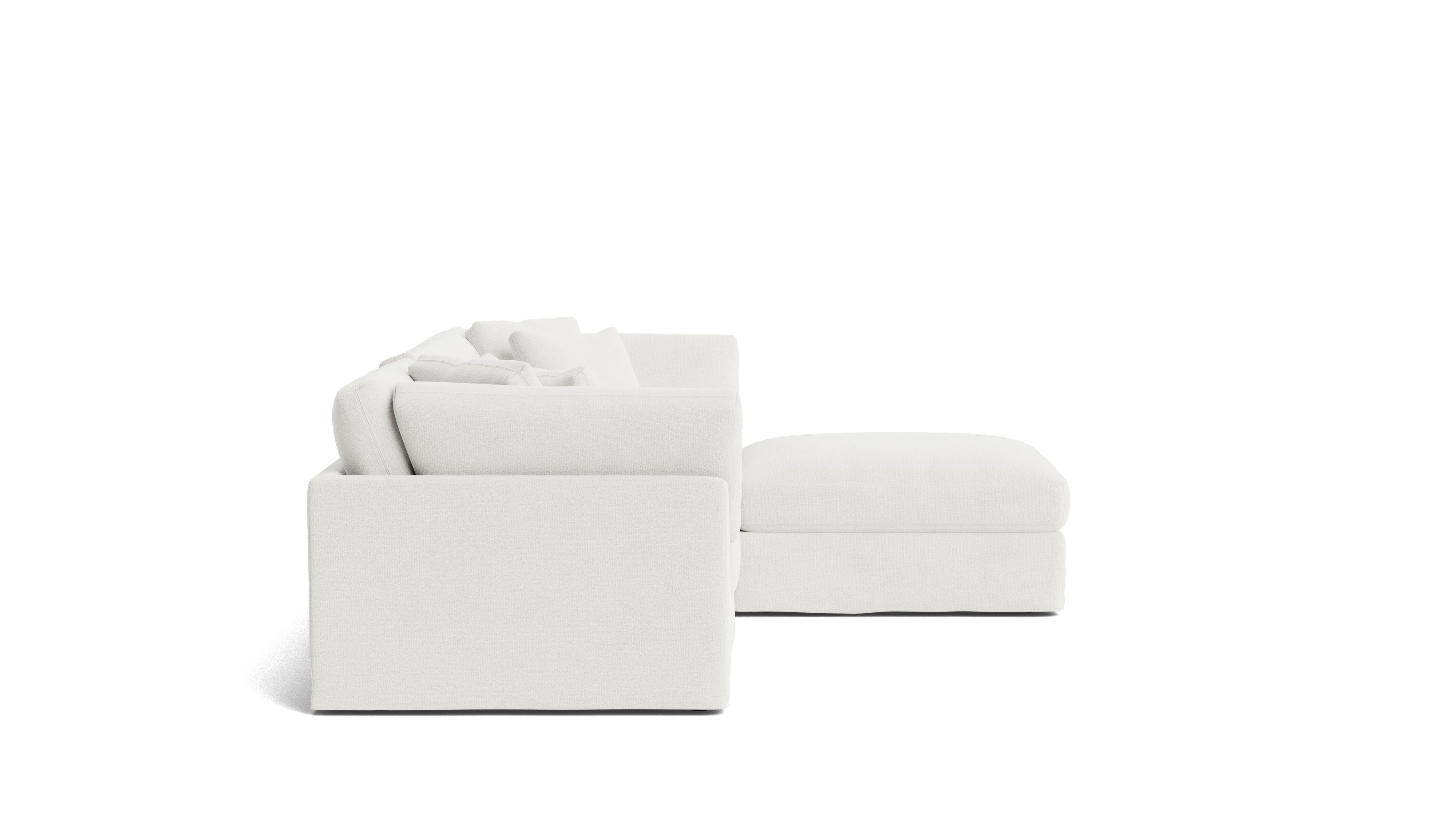 Get Together™ 4-Piece Modular Sectional, Large, Sea Salt