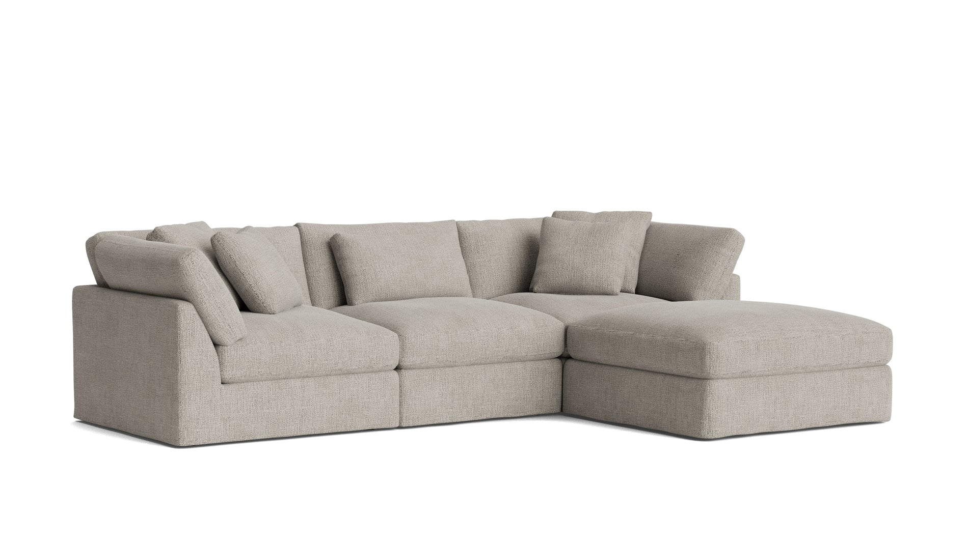 Get Together™ 4-Piece Modular Sectional, Large, Oatmeal_image