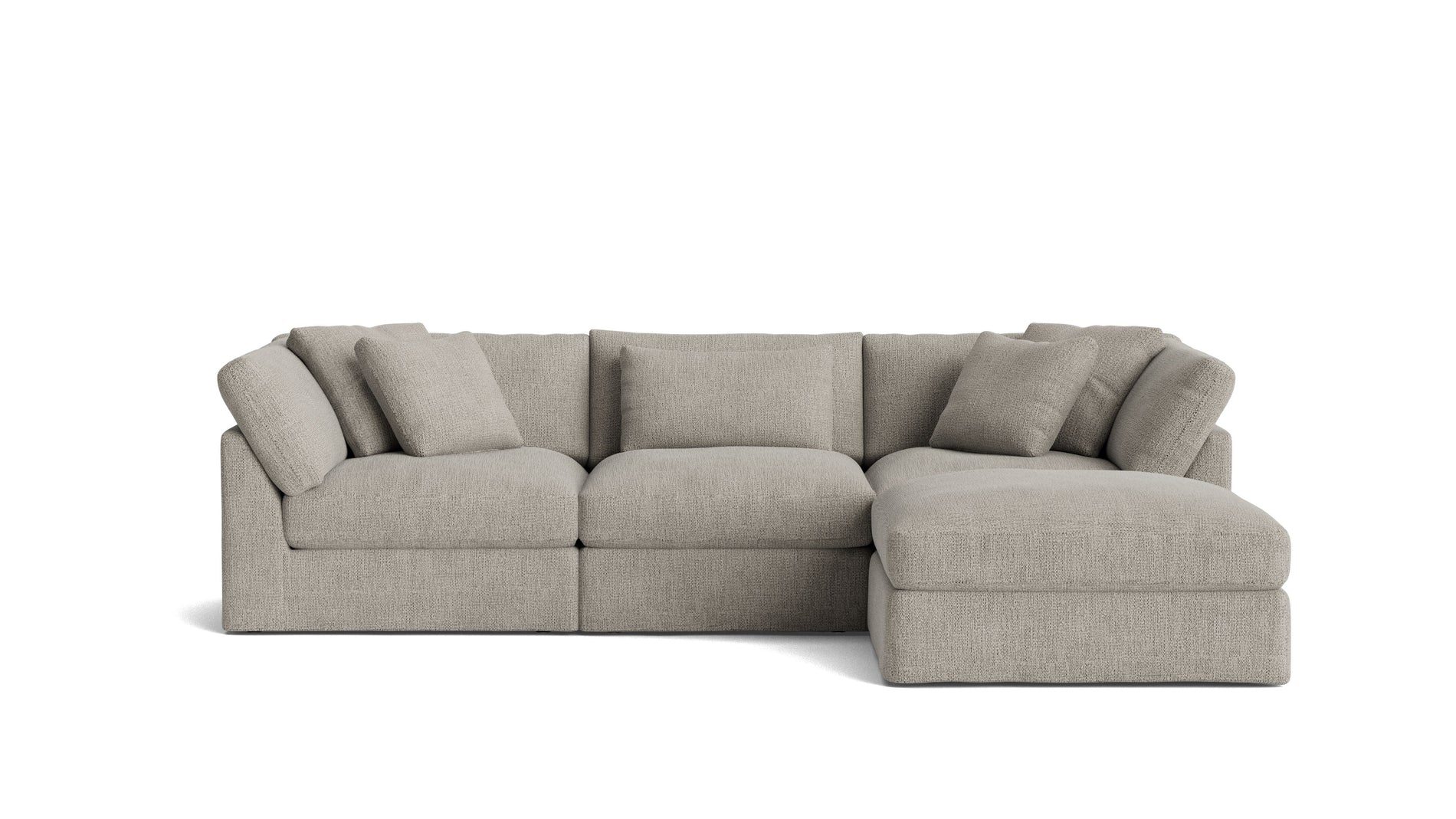 Get Together™ 4-Piece Modular Sectional, Large, Oatmeal_image