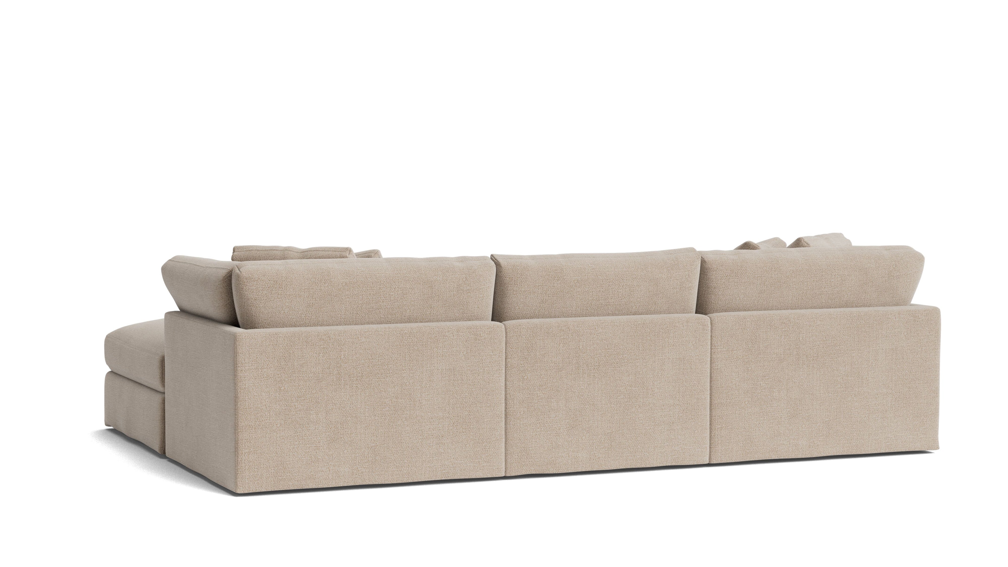 Get Together™ 4-Piece Modular Sectional, Large, Champagne